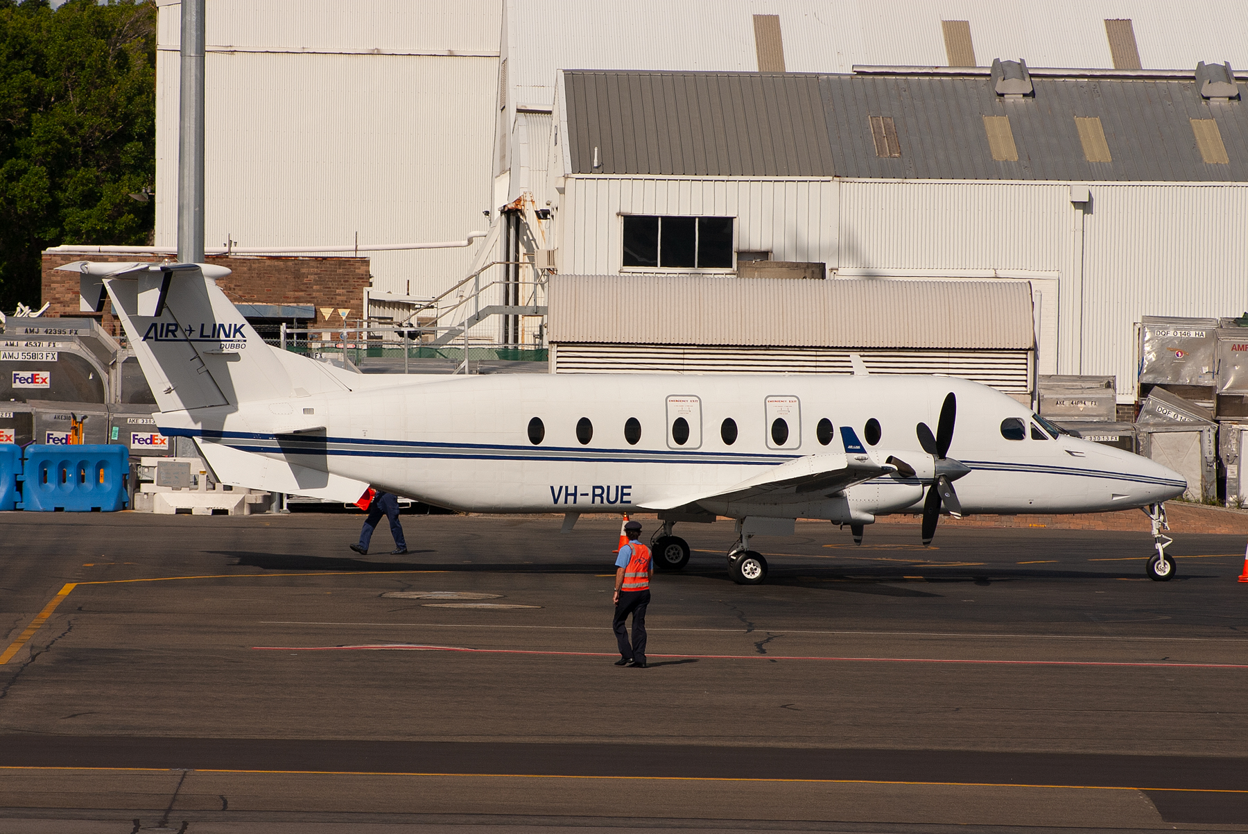 Air LINK Beech B1900D VH-RUE at Kingsford Smith