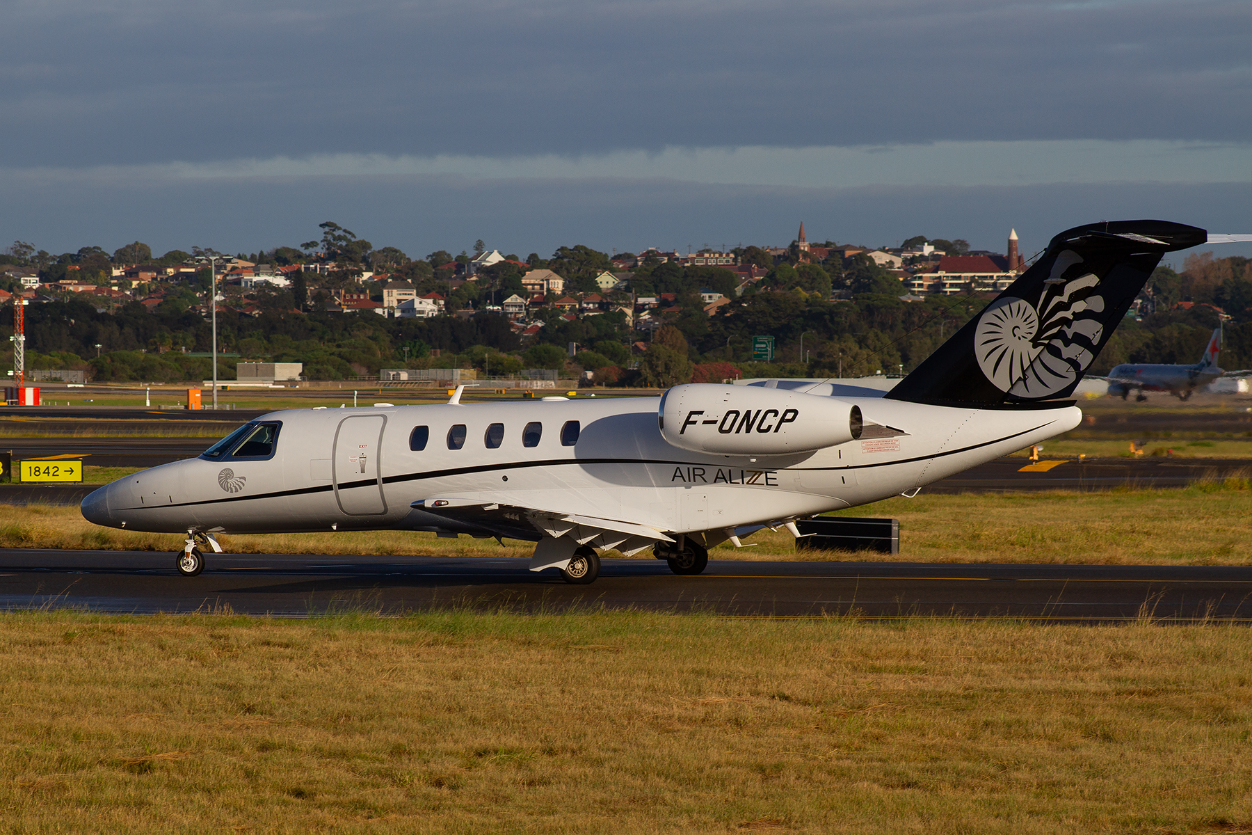 Noumea Renting SARL, Noumea Cessna CitationJet IV F-ONCP at Kingsford Smith