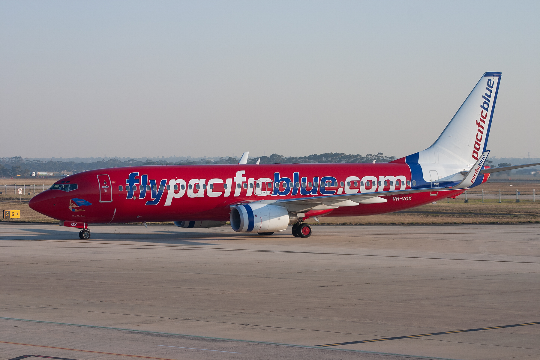 Virgin Blue Airlines Boeing 737-800 VH-VOX at Tullamarine