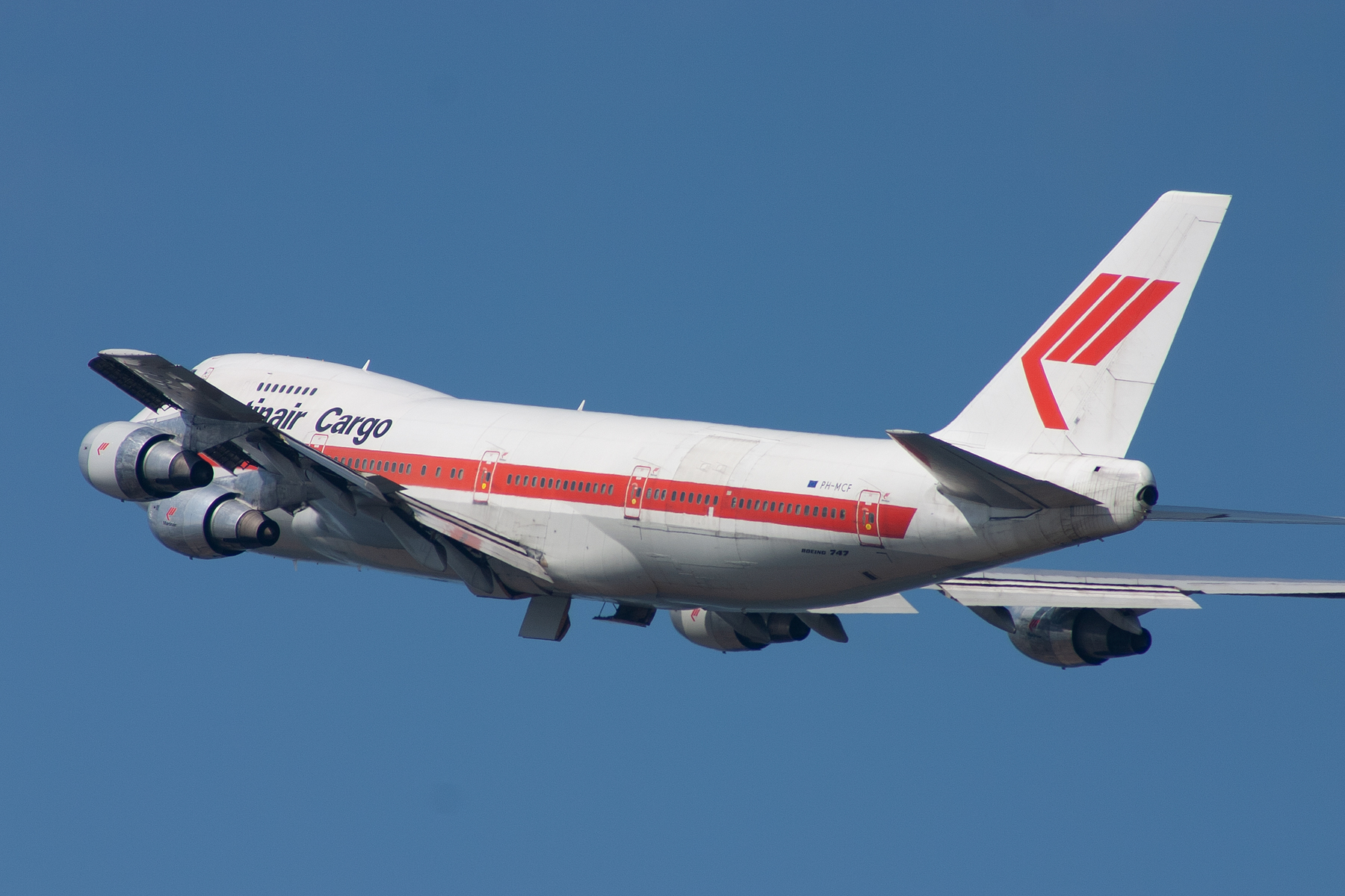 Martinair ret Boeing 747-200C PH-MCF at Kingsford Smith