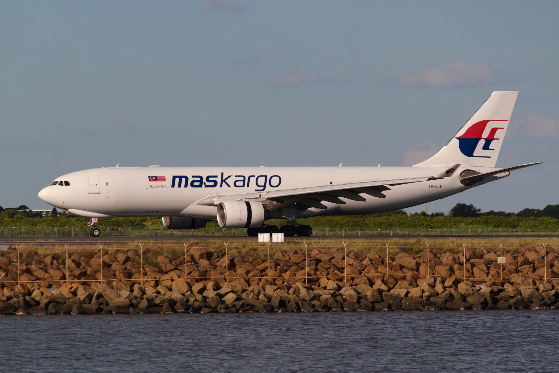 Malaysian Airlines Airbus A330-200F 9M-MUB at Kingsford Smith