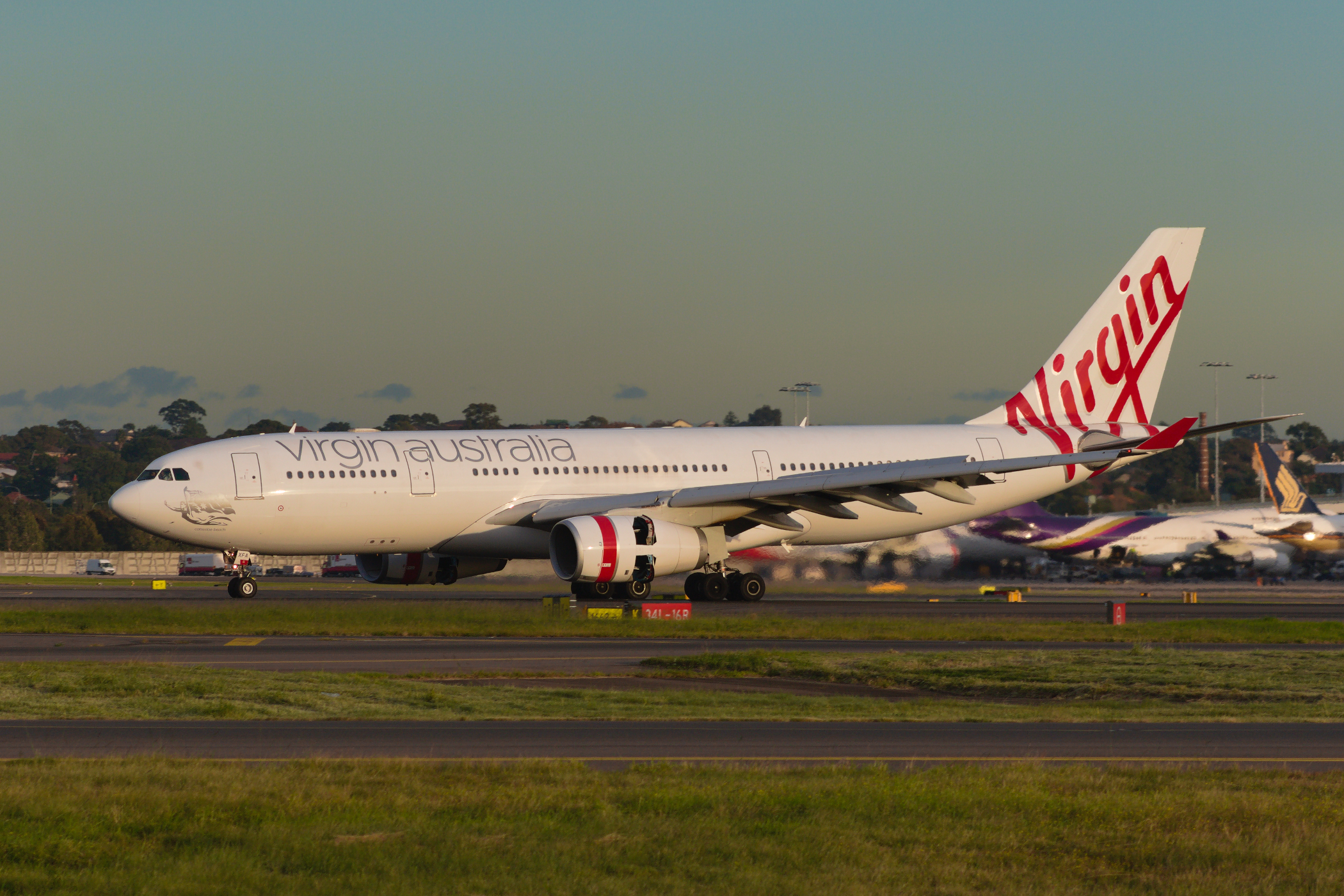 Virgin Australia Airlines Airbus A330-200 VH-XFA at Kingsford Smith