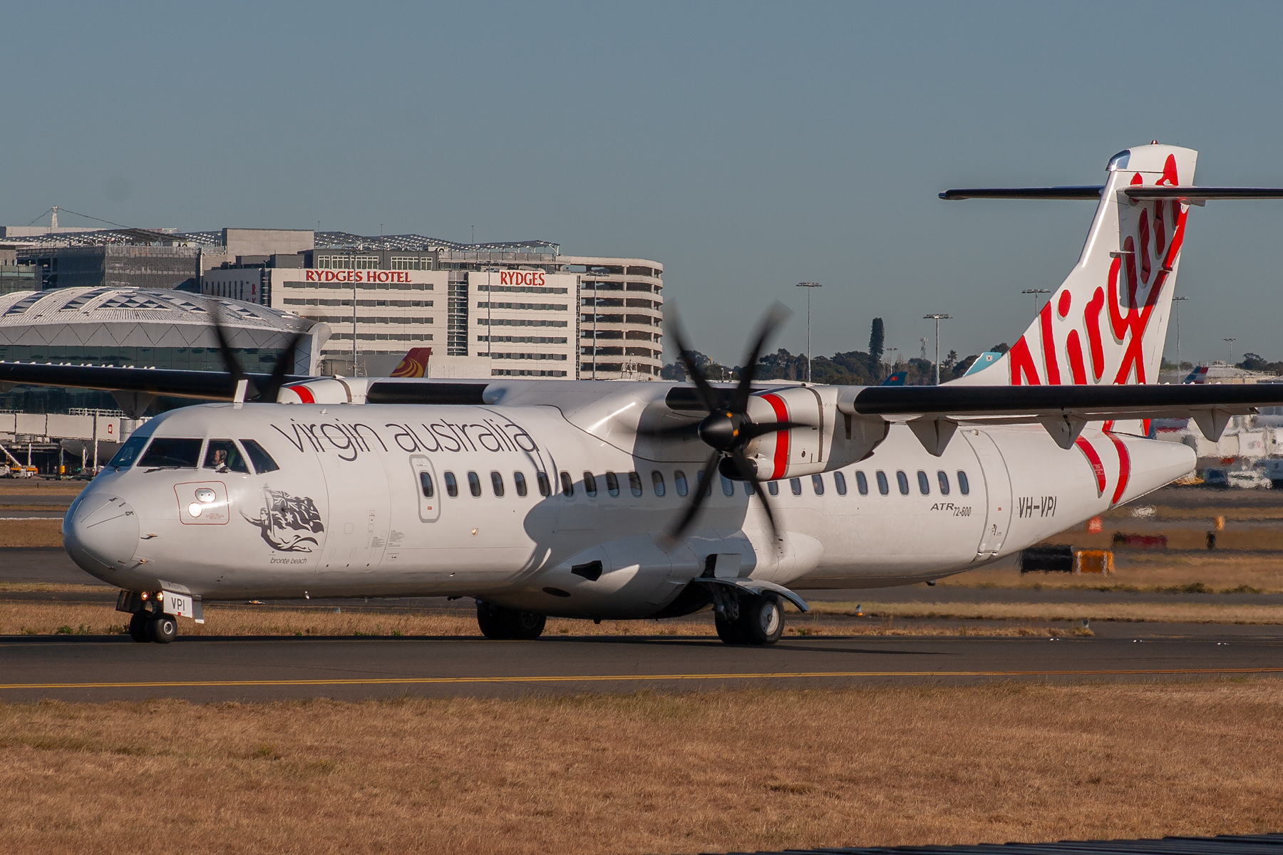 Virgin Australia Airlines ATR ATR72-600 VH-VPI at Kingsford Smith