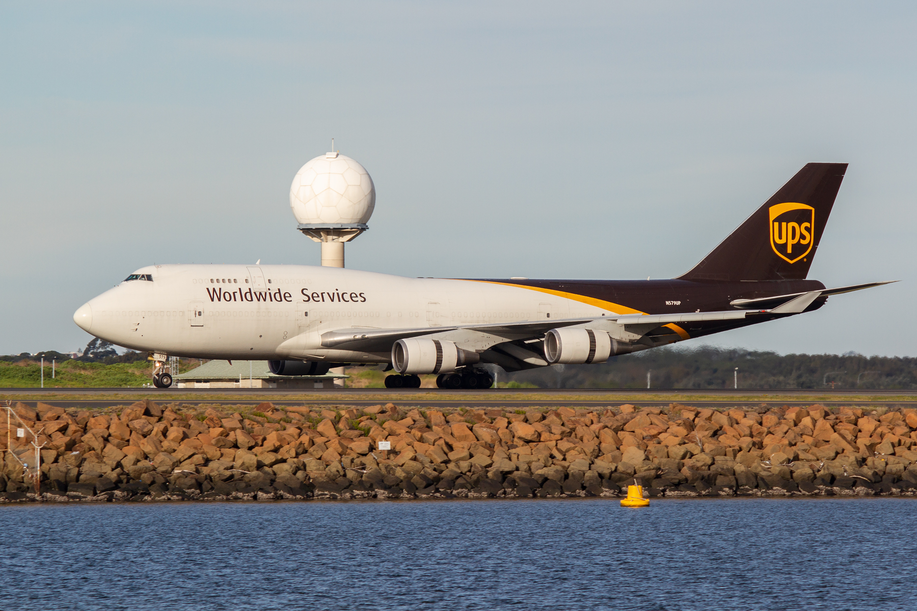 UPS Boeing 747-400 N579UP at Kingsford Smith