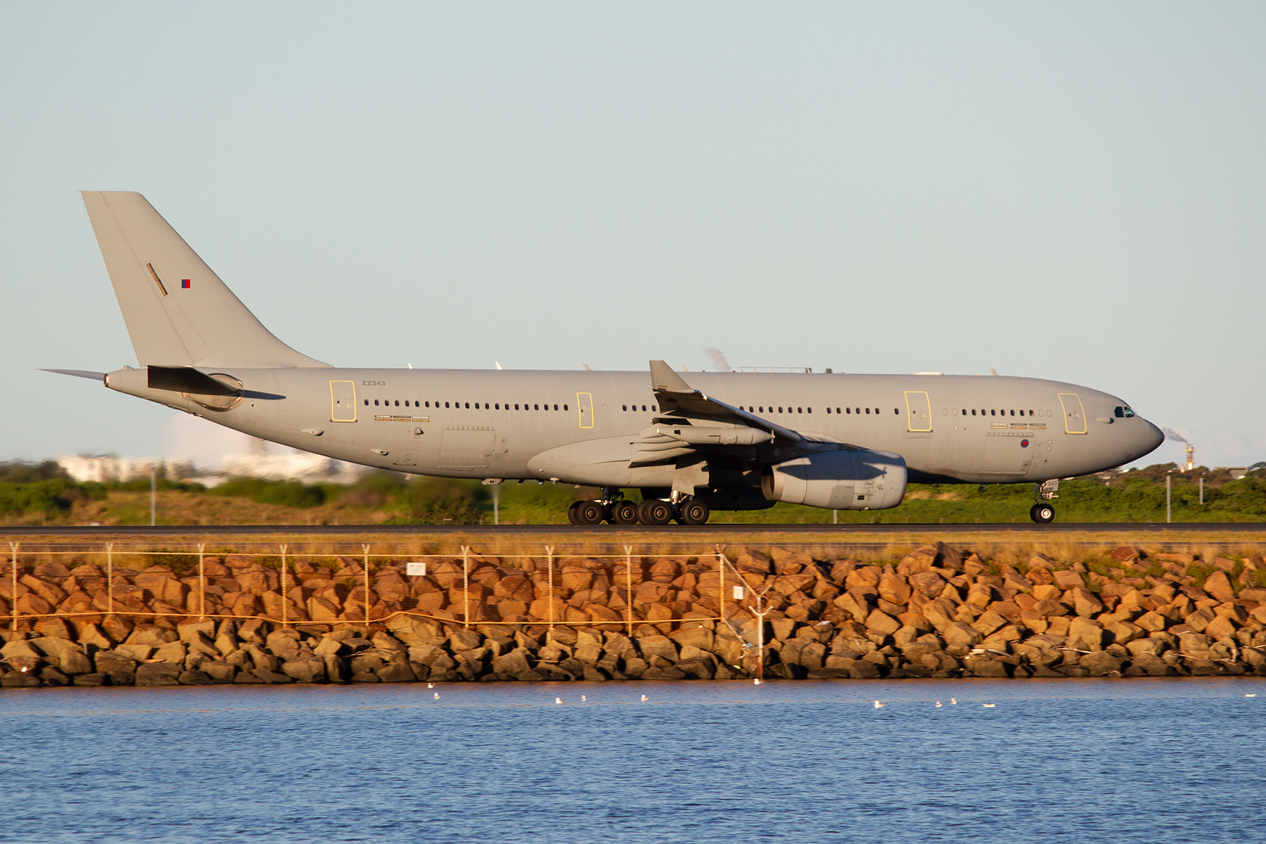 Royal AF Airbus A330-200 ZZ343 at Kingsford Smith