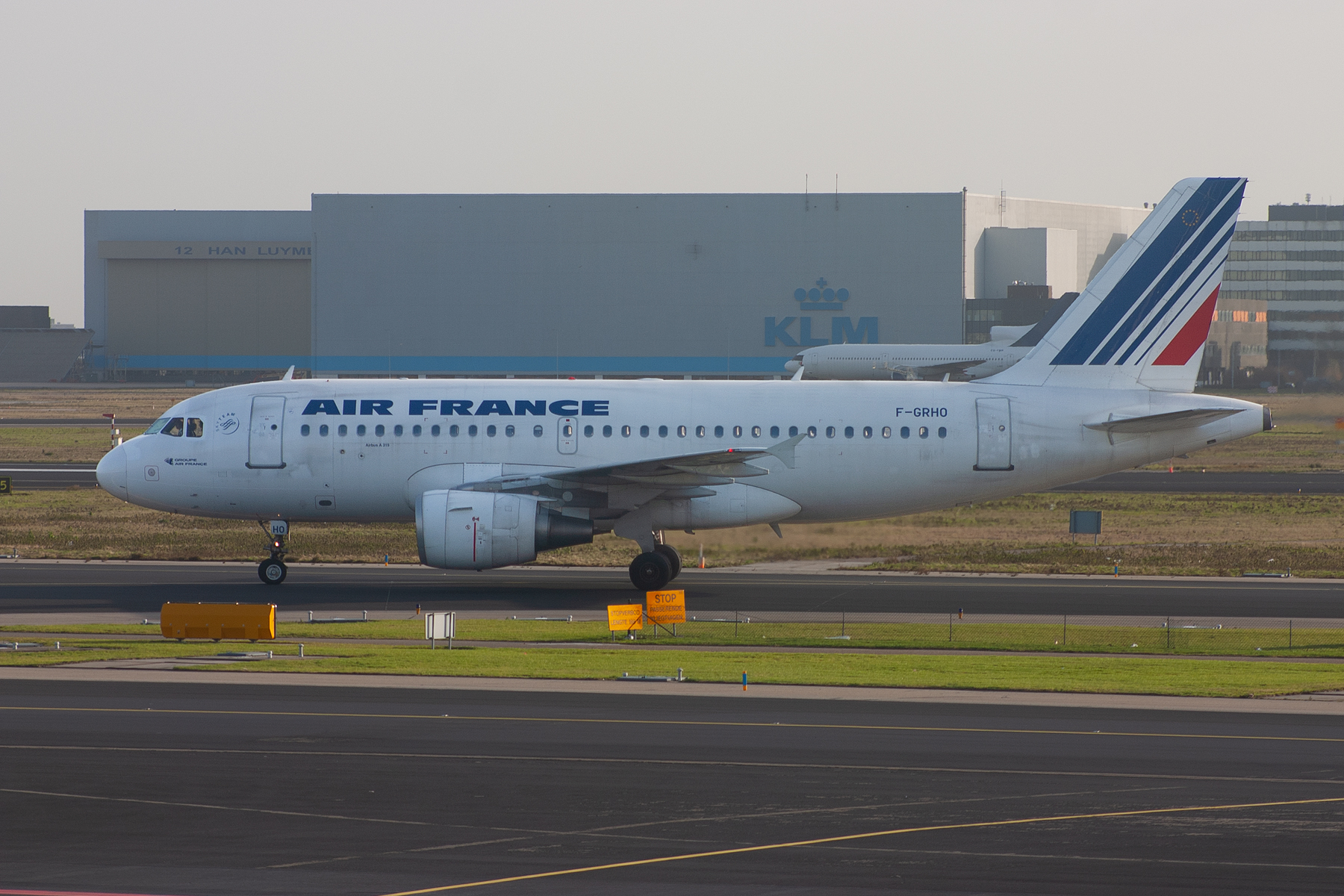Air France Airbus A319-100 F-GRHO at Schiphol