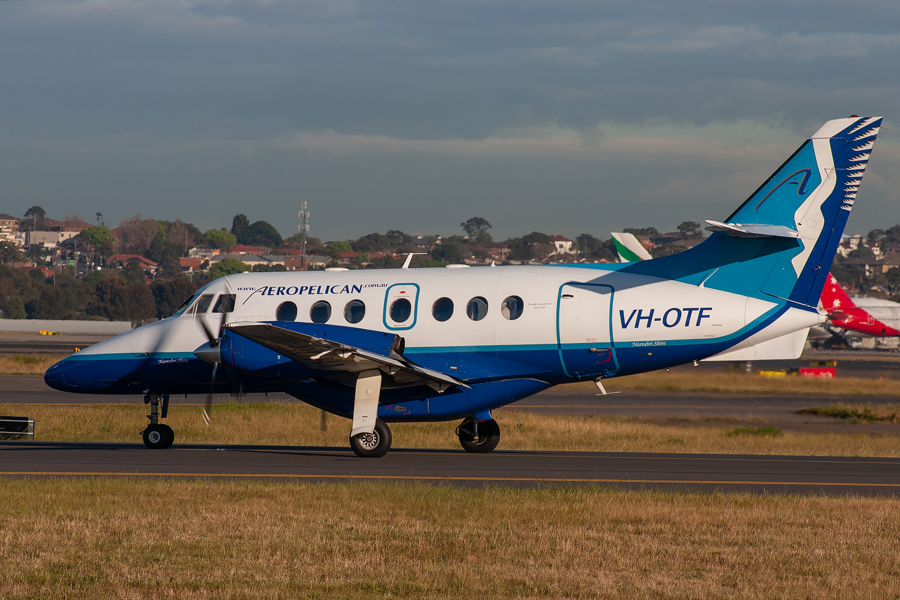 Aeropelican British Aerospace Jetstream 32 VH-OTF at Kingsford Smith