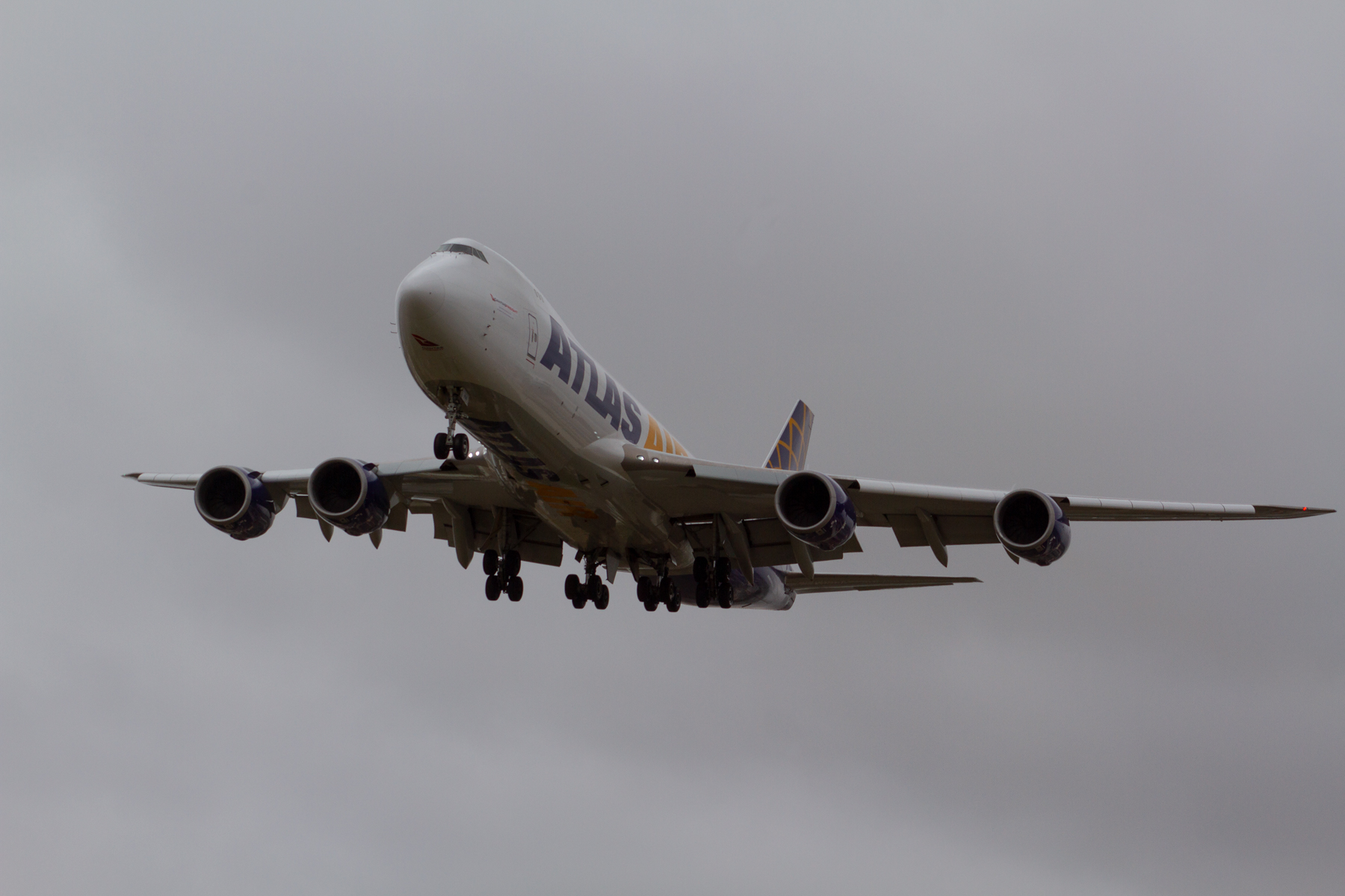 Atlas Air Boeing 747-800F N856GT at Kingsford Smith