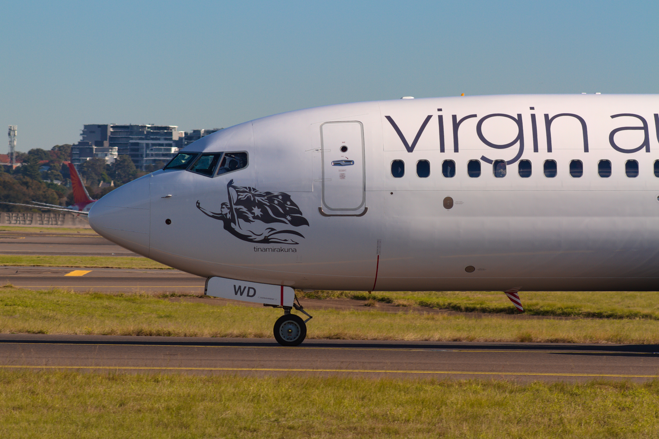 Virgin Australia Airlines Boeing 737-800 VH-YWD at Kingsford Smith