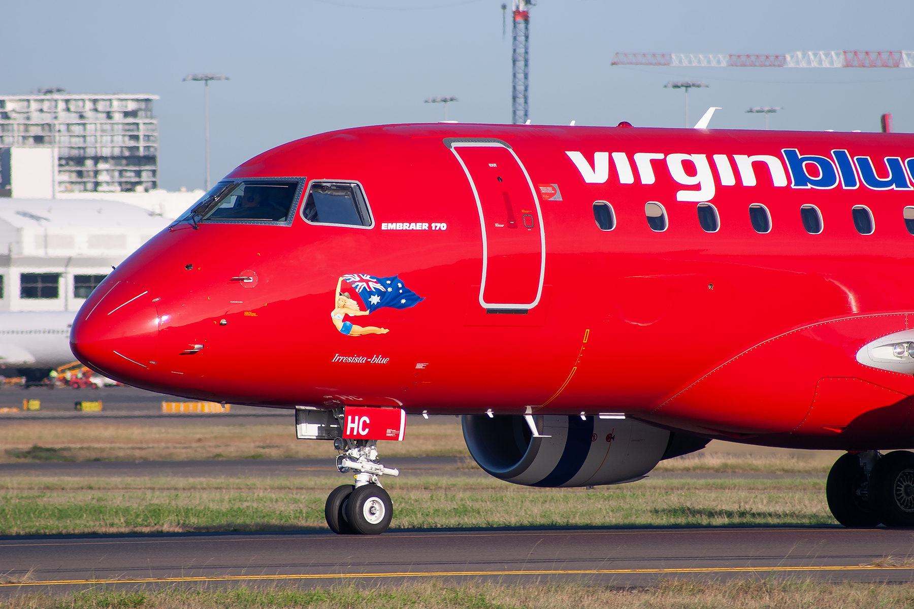 Virgin Blue Airlines Embraer E170LR VH-ZHC at Kingsford Smith