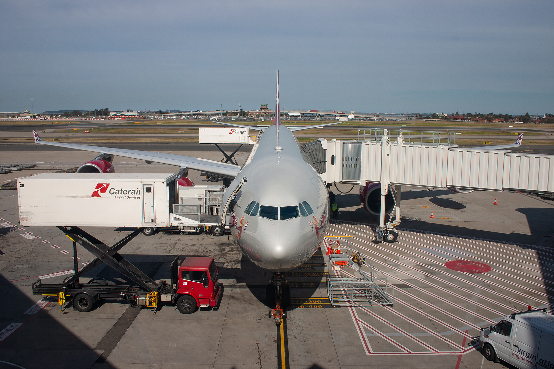 Virgin Atlantic Airways Airbus A340-600 G-VATL at Kingsford Smith