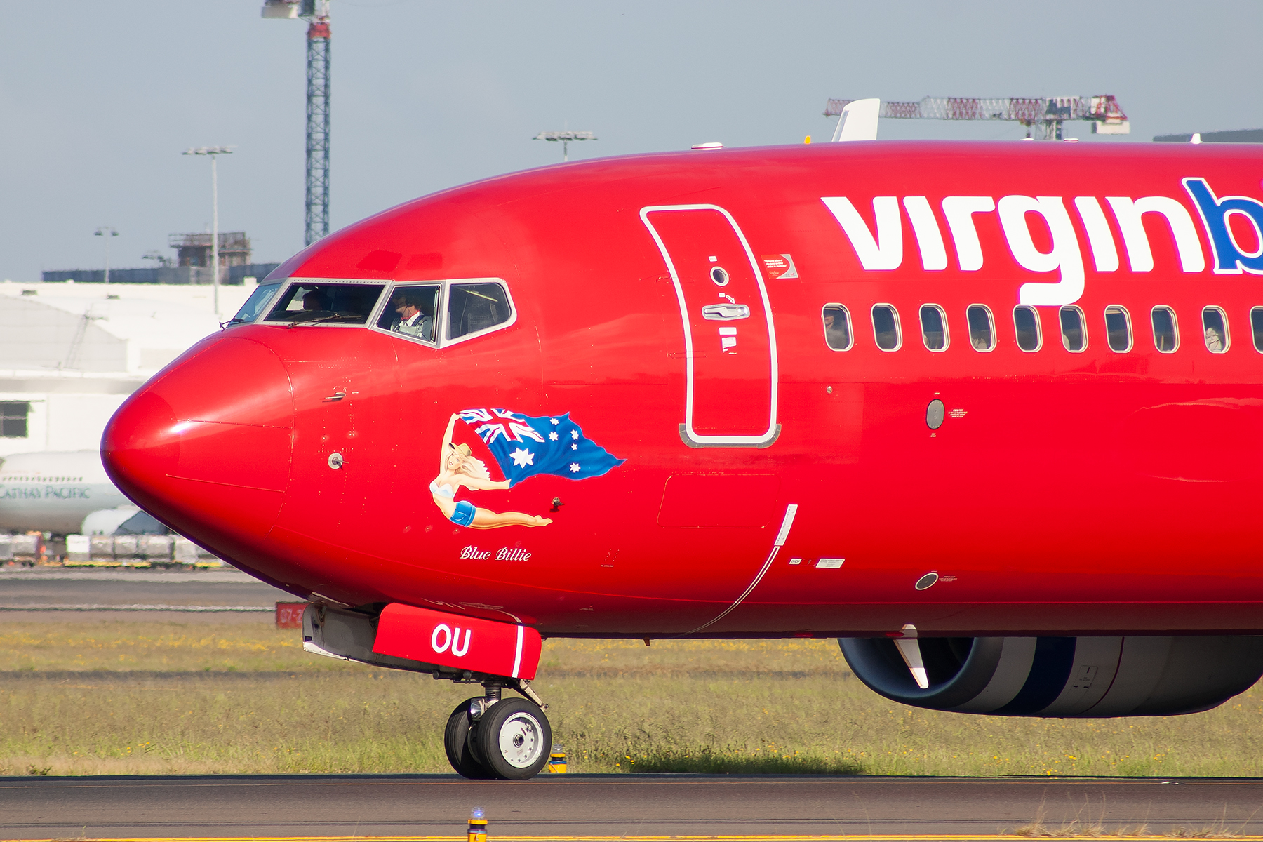 Virgin Blue Airlines Boeing 737-800 VH-VOU at Kingsford Smith