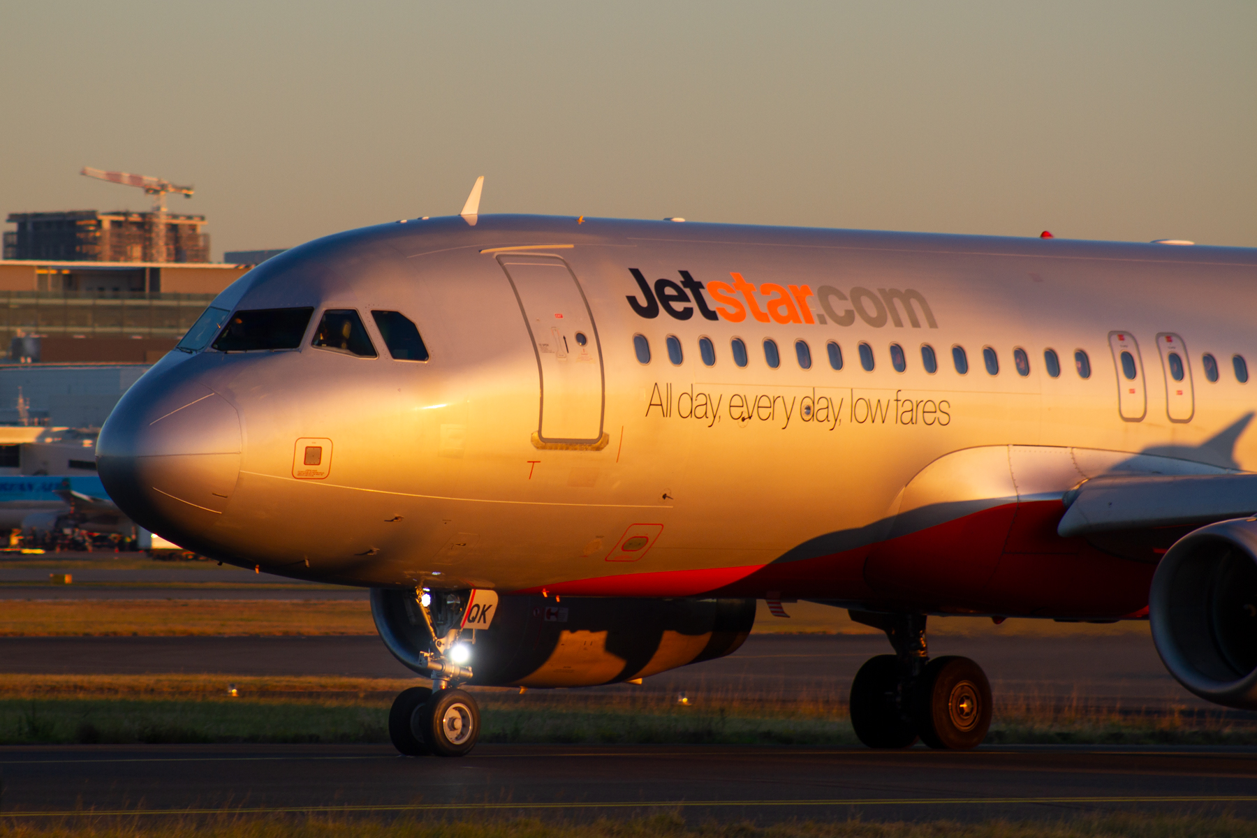 Jetstar Airways Airbus A320-200 VH-VQK at Kingsford Smith