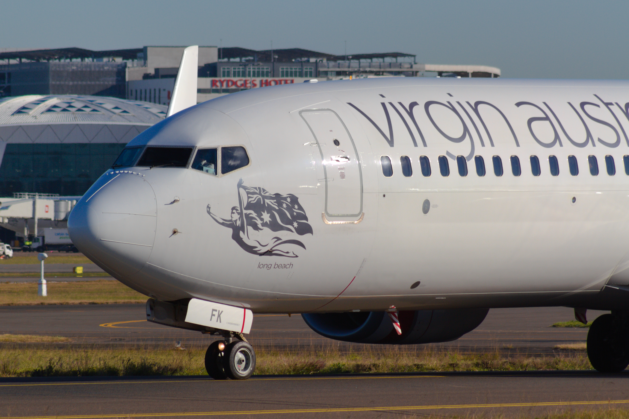 Virgin Australia Airlines Boeing 737-800 VH-YFK at Kingsford Smith