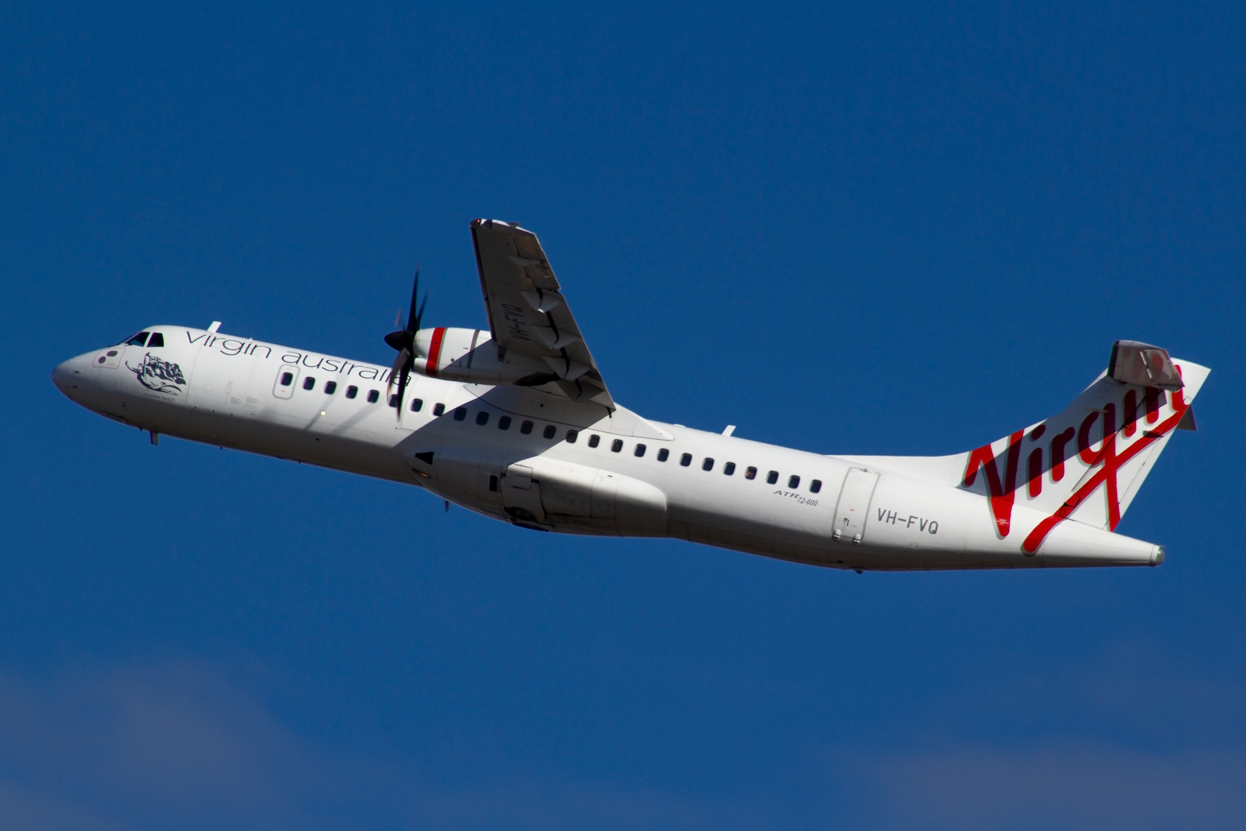 Virgin Australia Airlines ATR ATR72-600 VH-FVQ at Kingsford Smith