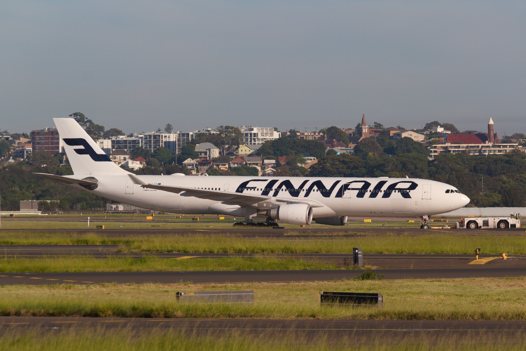 Finnair Airbus A330-300 OH-LTS at Kingsford Smith