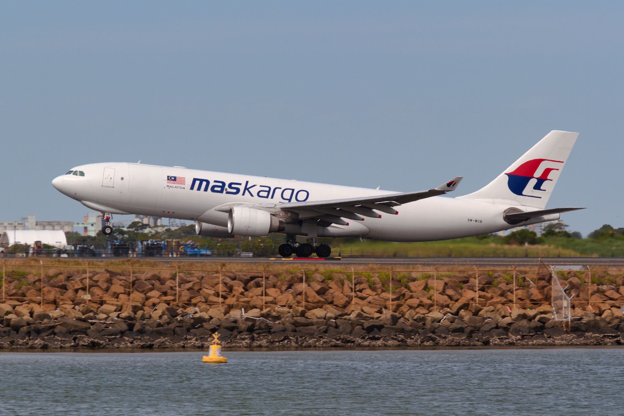 Malaysian Airlines Airbus A330-200F 9M-MUB at Kingsford Smith