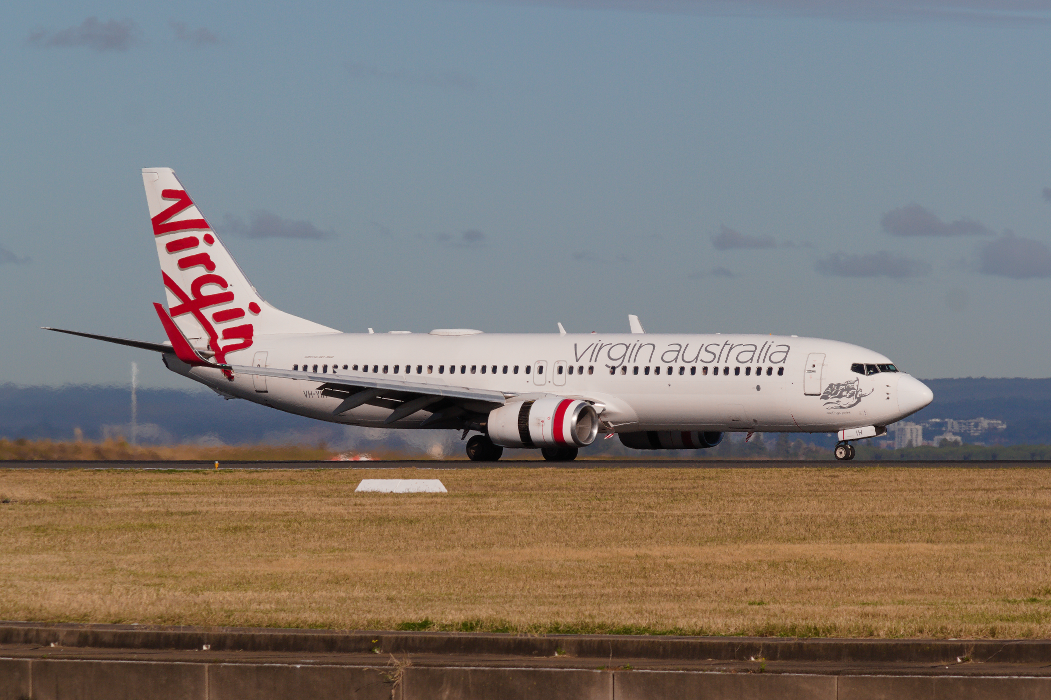 Virgin Australia Airlines Boeing 737-800 VH-YIH at Kingsford Smith