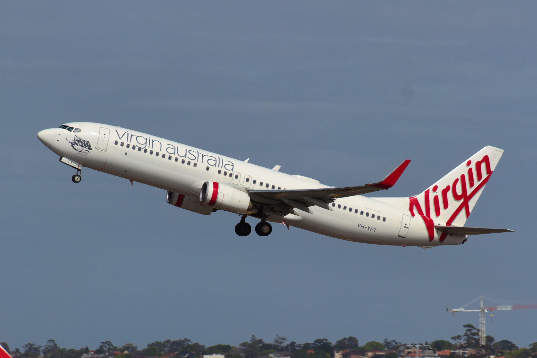 Virgin Australia Airlines Boeing 737-800 VH-YFT at Kingsford Smith
