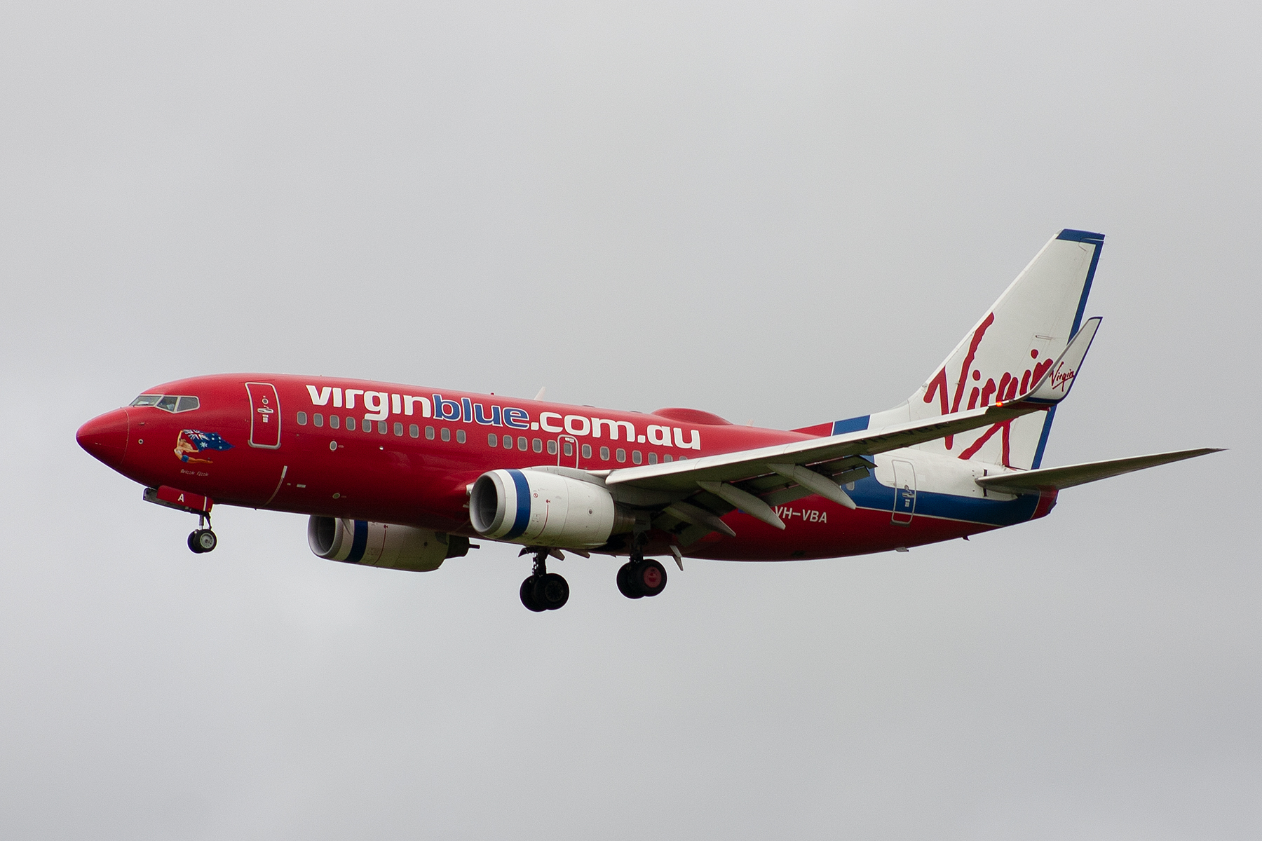 Virgin Blue Airlines Boeing 737-700 VH-VBA at Kingsford Smith