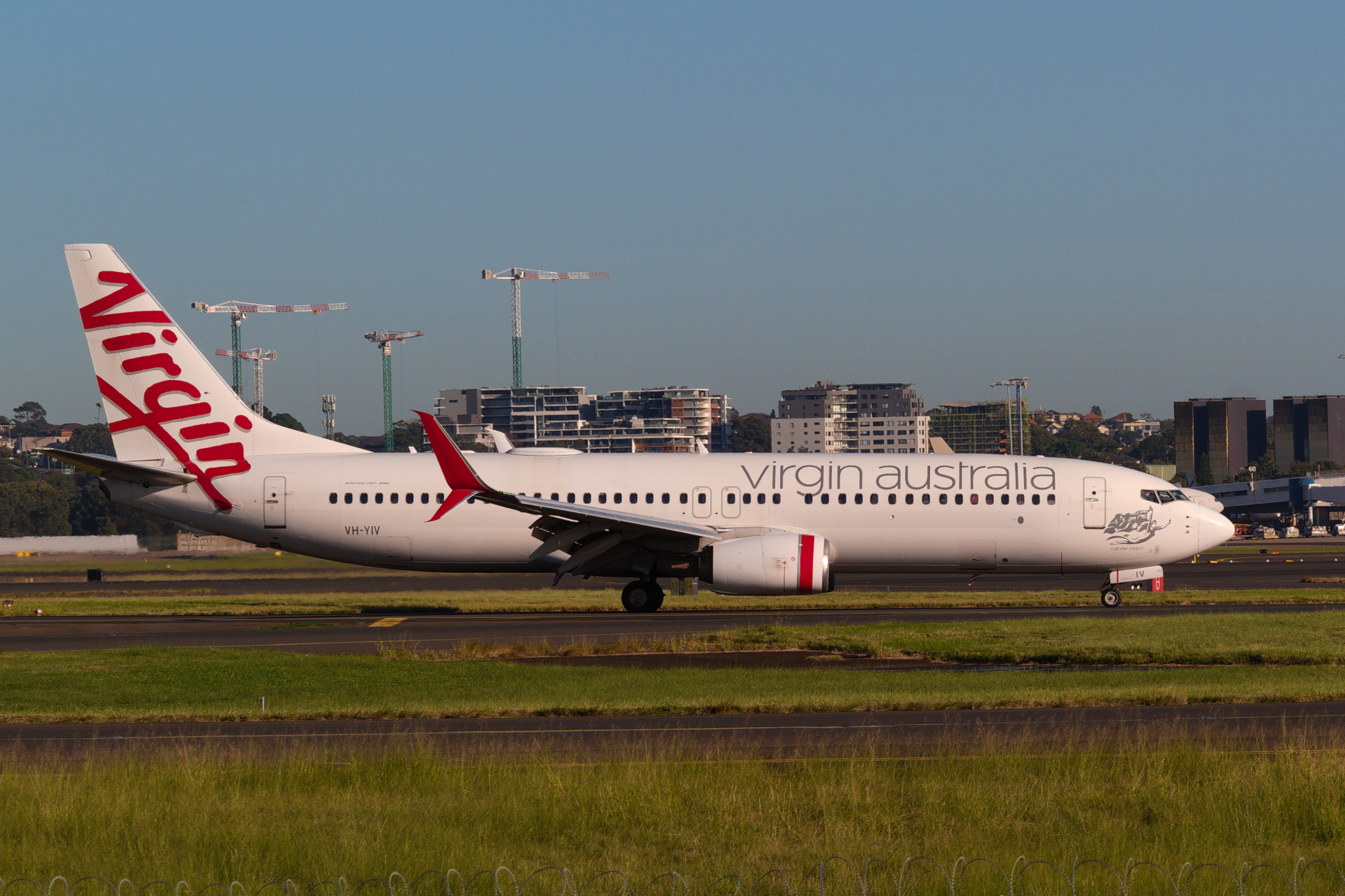 Virgin Australia Airlines Boeing 737-800 VH-YIV at Kingsford Smith