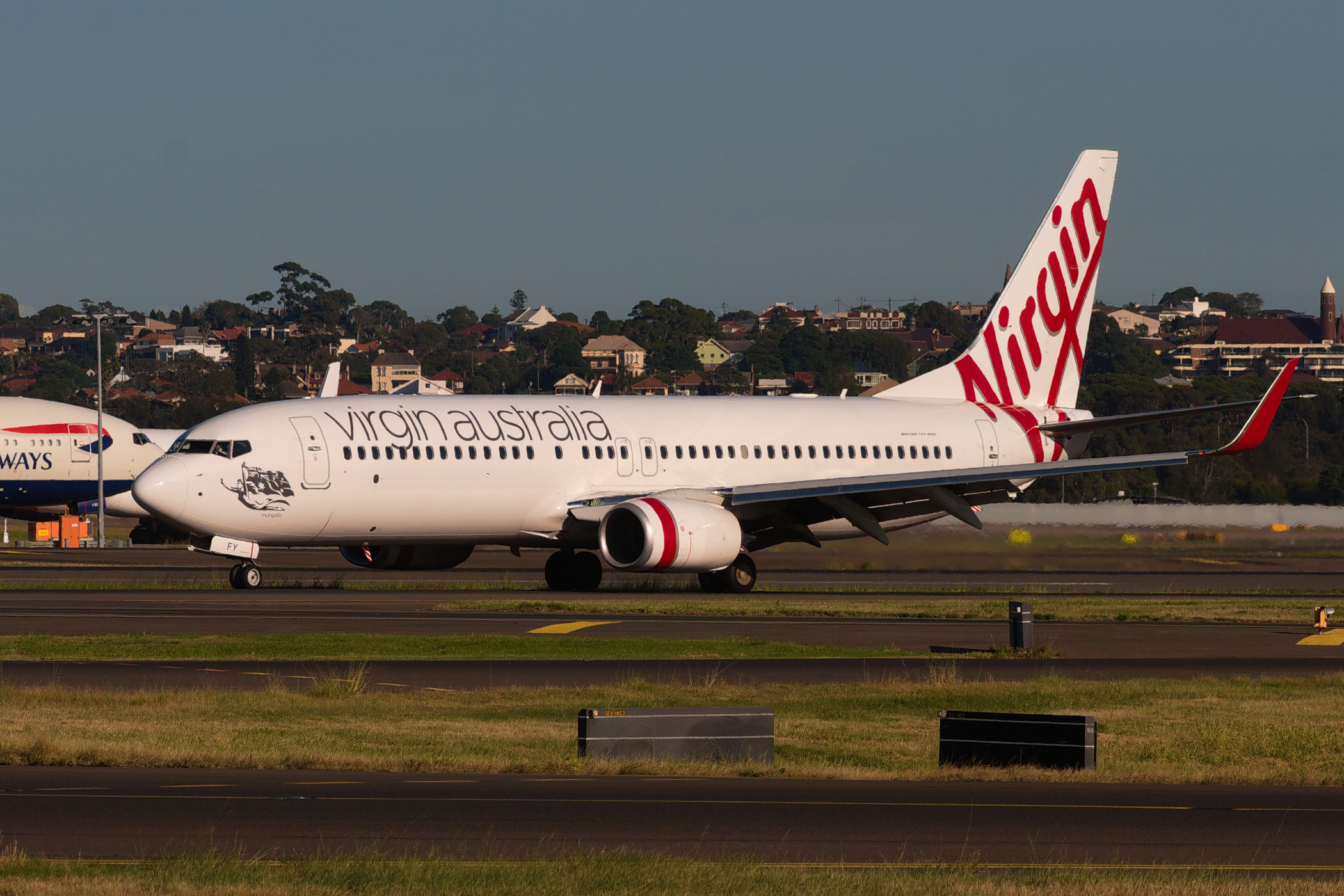 Virgin Australia Airlines Boeing 737-800 VH-YFY at Kingsford Smith