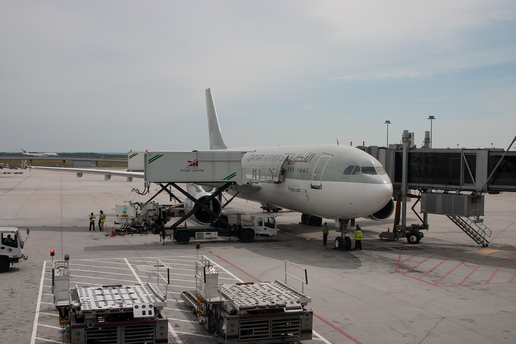 Qatar Airways Airbus A300-600R A7-ABX at Sepang