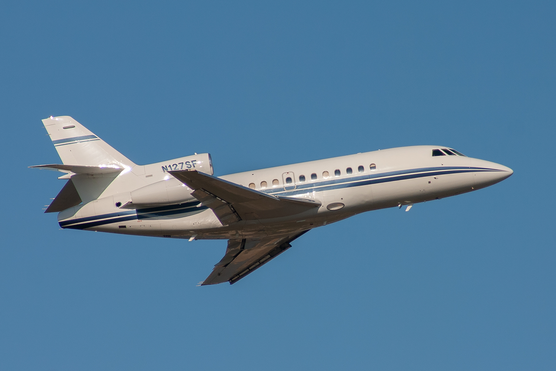 Constellation Leasing Dassault Falcon 900EX N127SF at Kingsford Smith