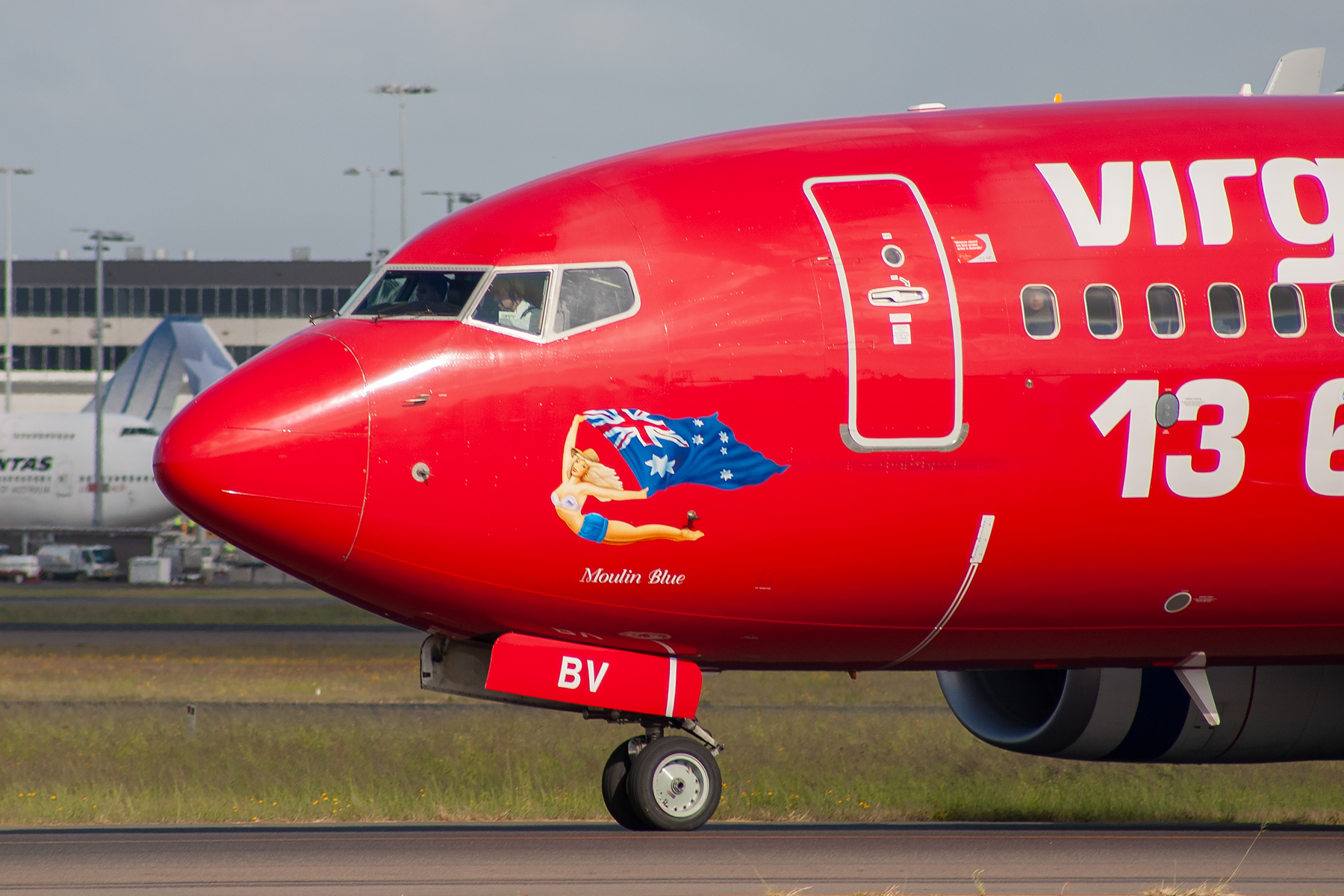 Virgin Blue Airlines Boeing 737-700 VH-VBV at Kingsford Smith