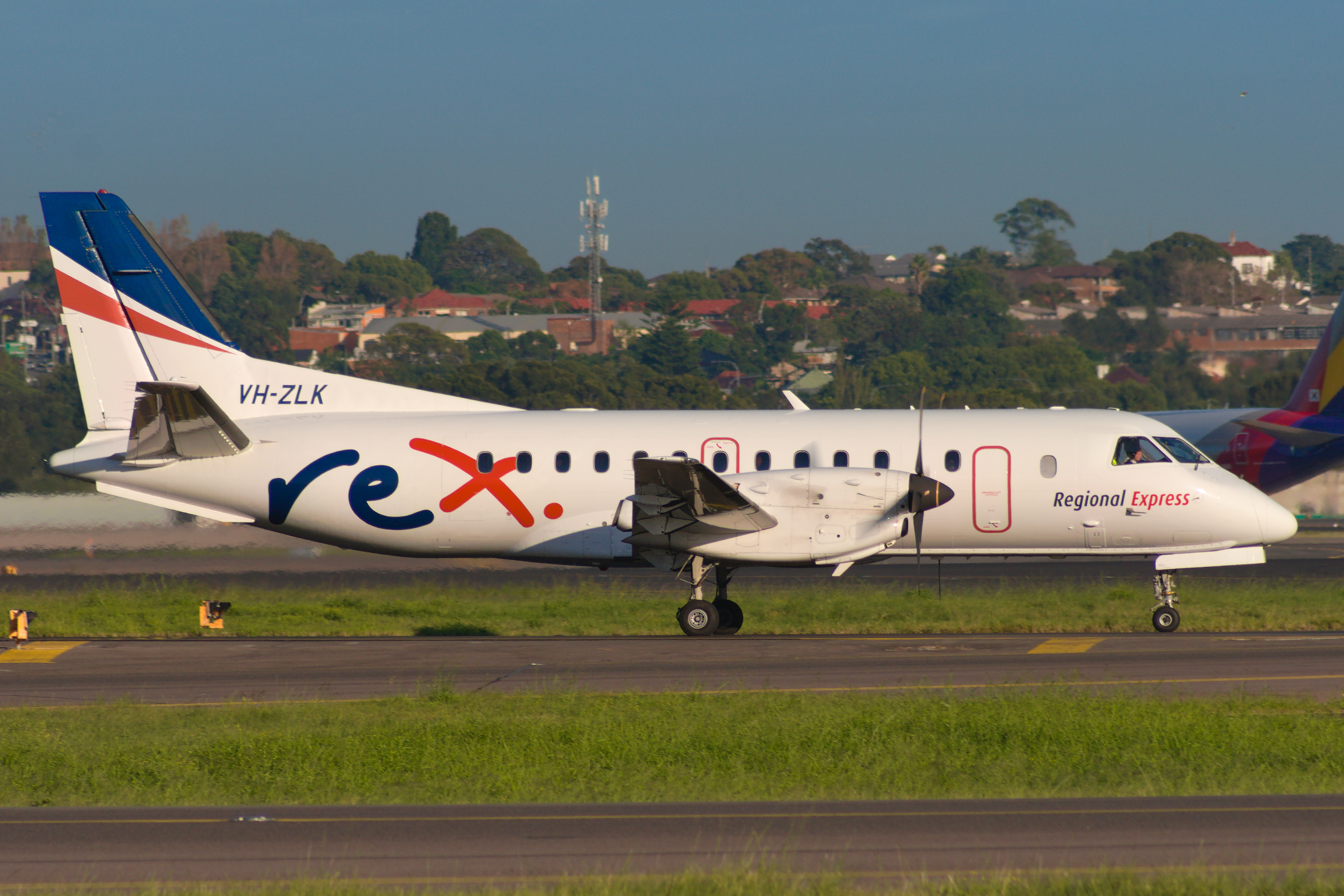 Rex Airlines Saab 340B VH-ZLK at Kingsford Smith