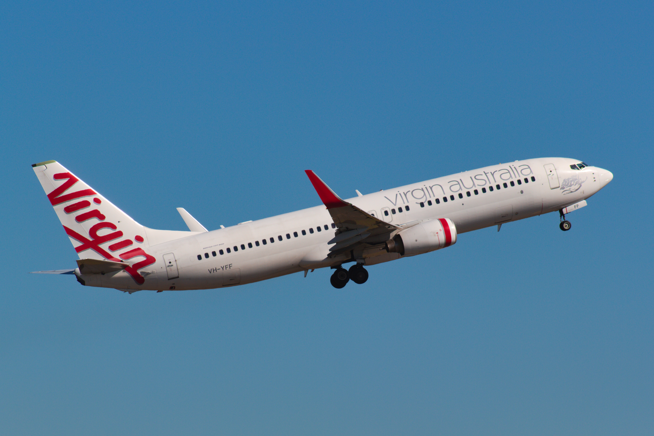 Virgin Australia Airlines Boeing 737-800 VH-YFF at Kingsford Smith