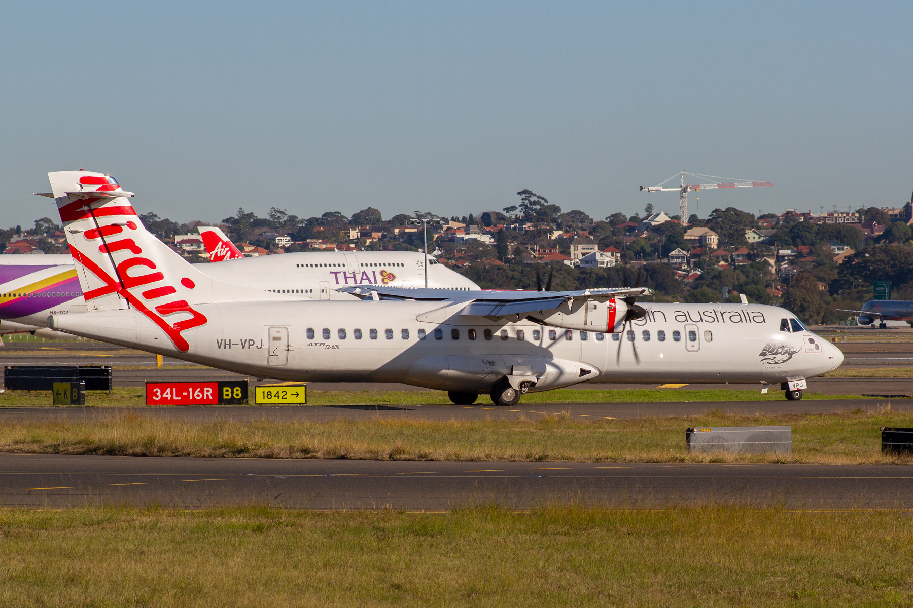 Virgin Australia Airlines ATR ATR72-600 VH-VPJ at Kingsford Smith