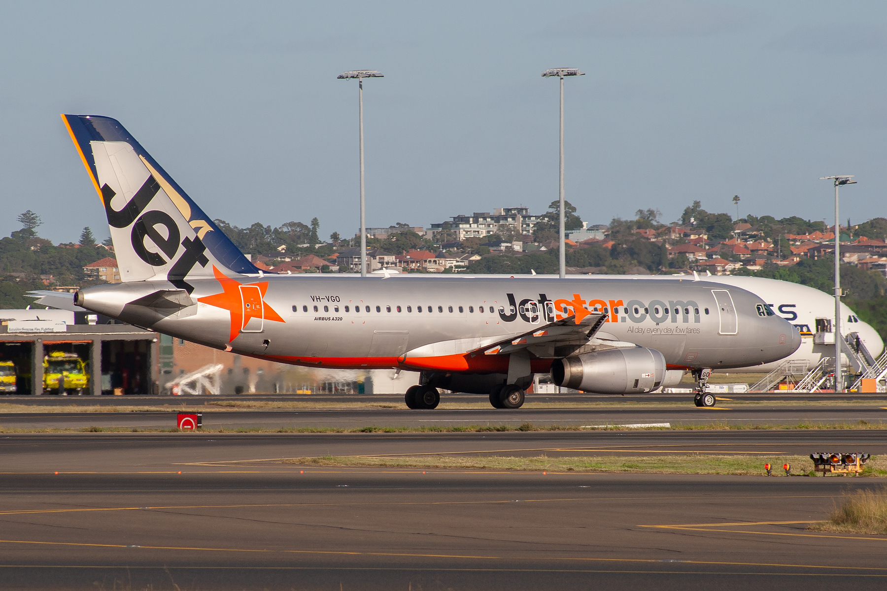 Jetstar Airways Airbus A320-200 VH-VGO at Kingsford Smith