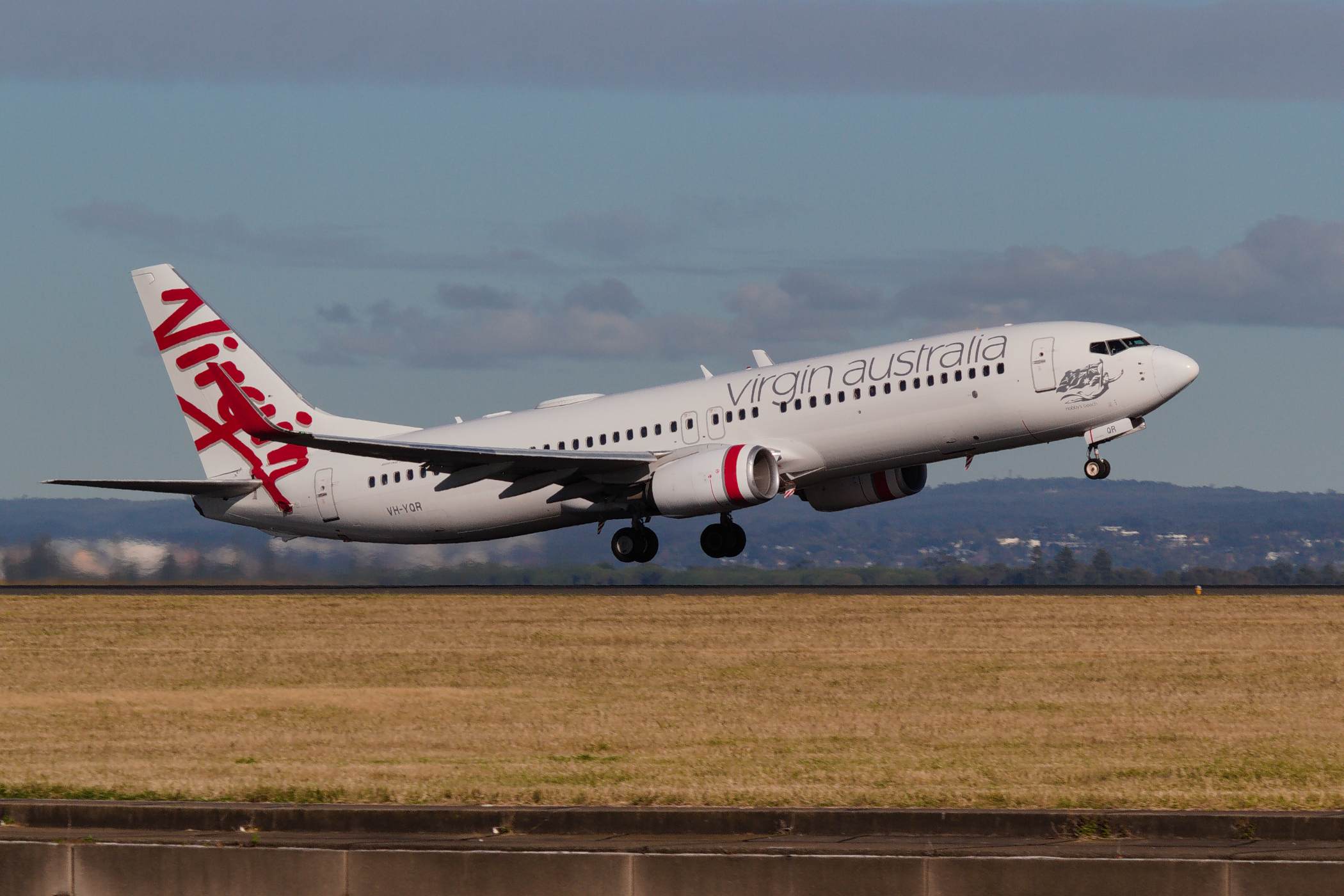 Virgin Australia Airlines Boeing 737-800 VH-YQR at Kingsford Smith