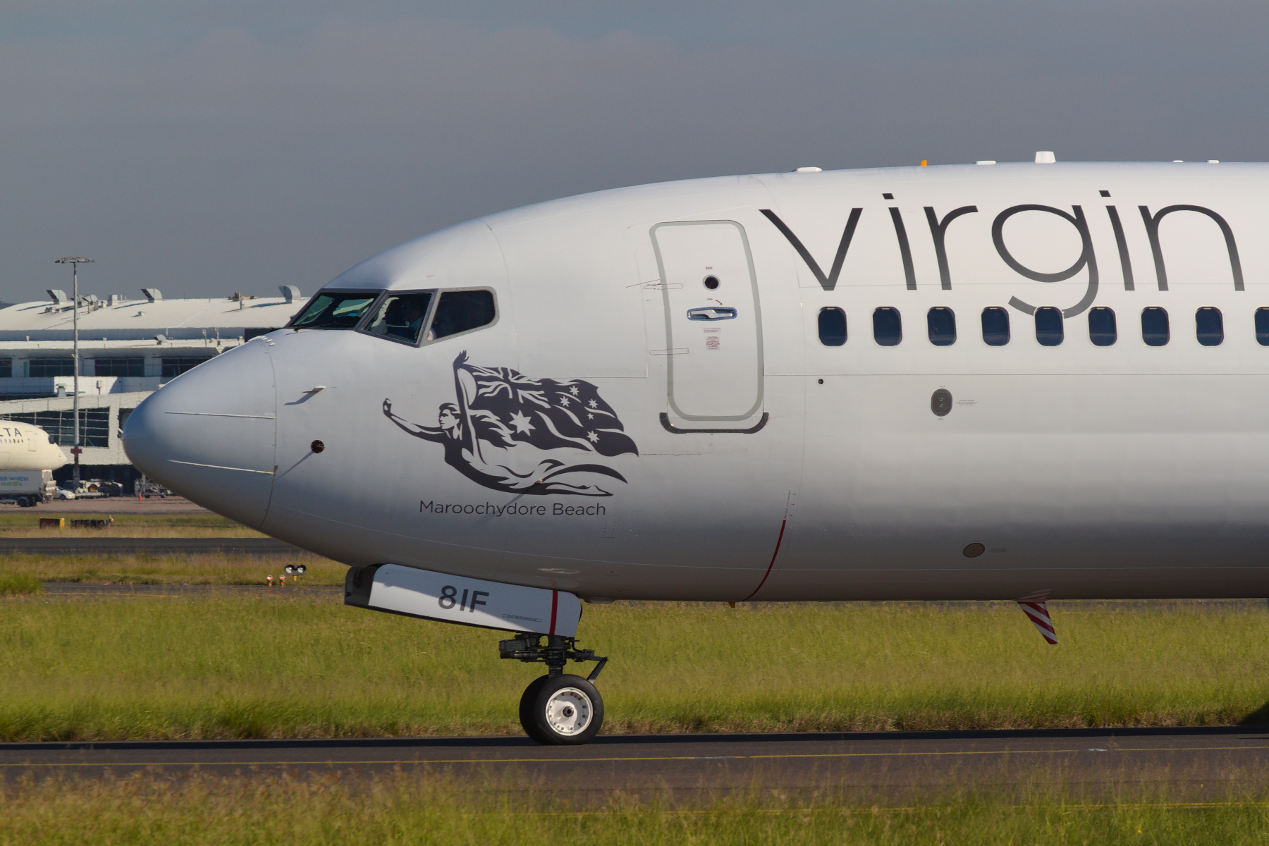 Virgin Australia Airlines Boeing 737-MAX8 VH-8IF at Kingsford Smith