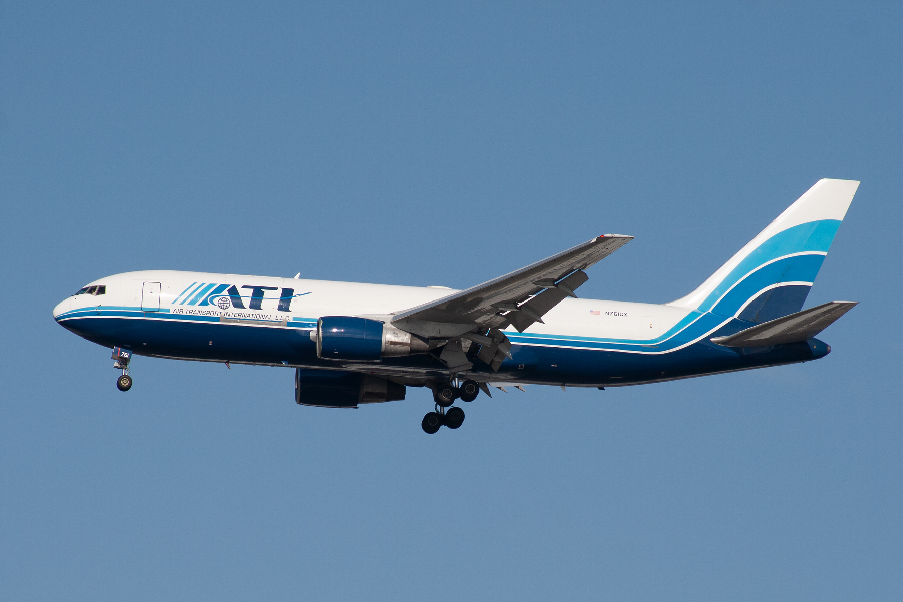 Air Transport Int'l Boeing 767-200F N761CX at Kingsford Smith