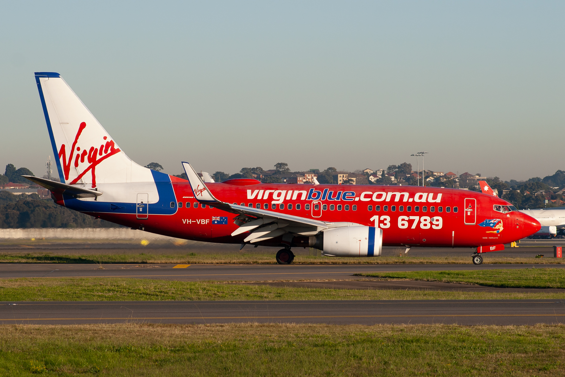 Virgin Blue Airlines Boeing 737-700 VH-VBF at Kingsford Smith