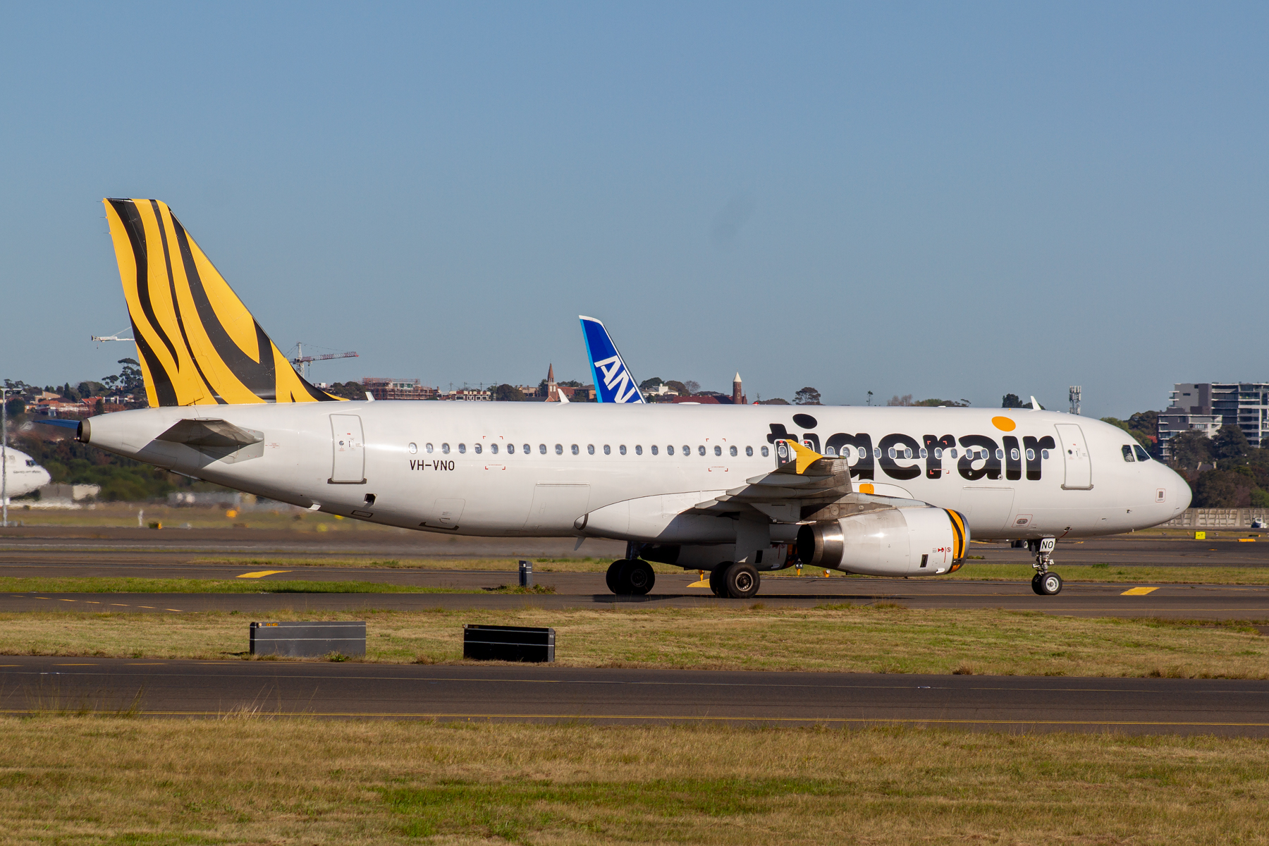 Tiger Airways Airbus A320-200 VH-VNO at Kingsford Smith