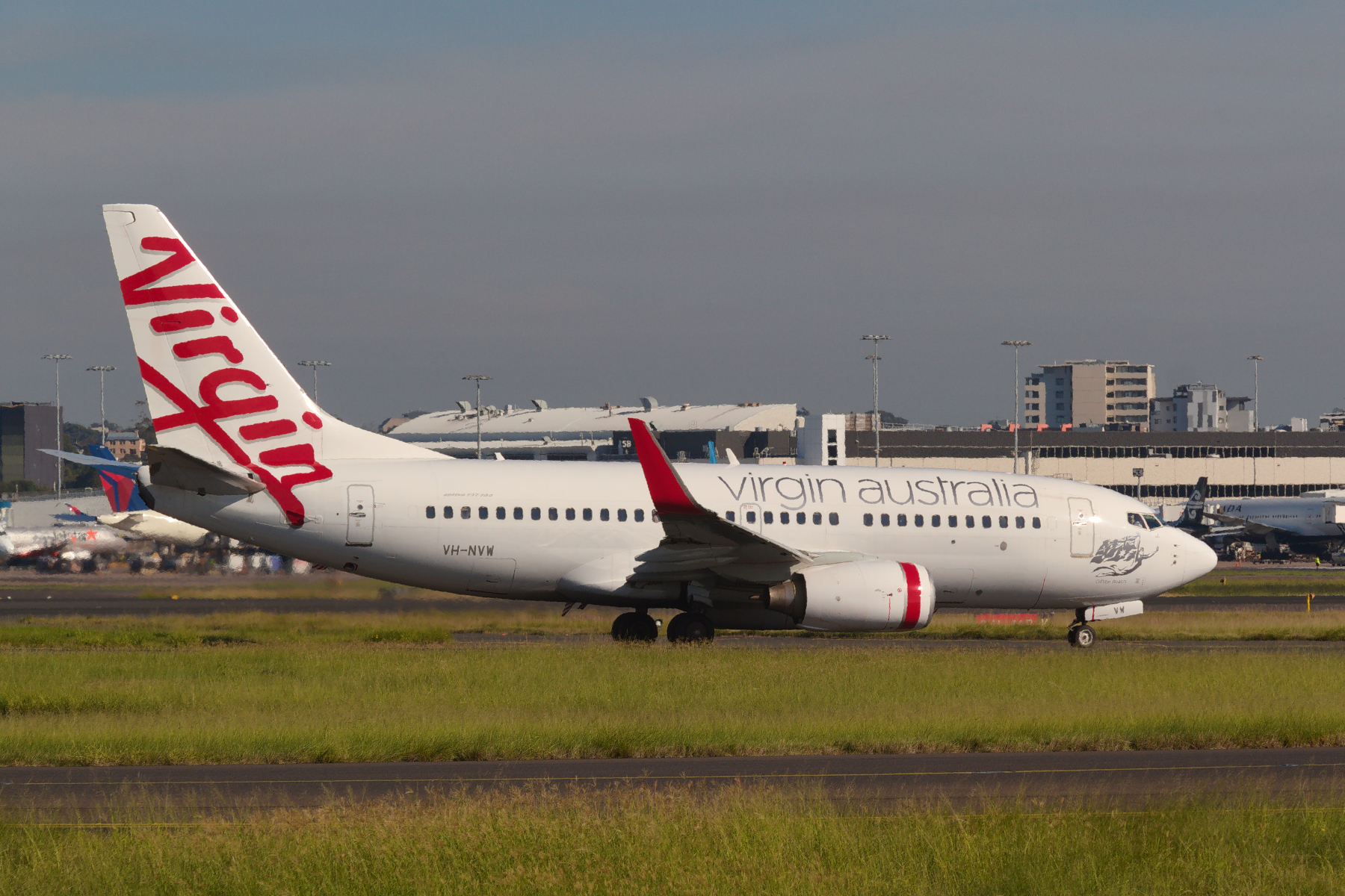 Virgin Australia Airlines Boeing 737-700 VH-NVW at Kingsford Smith