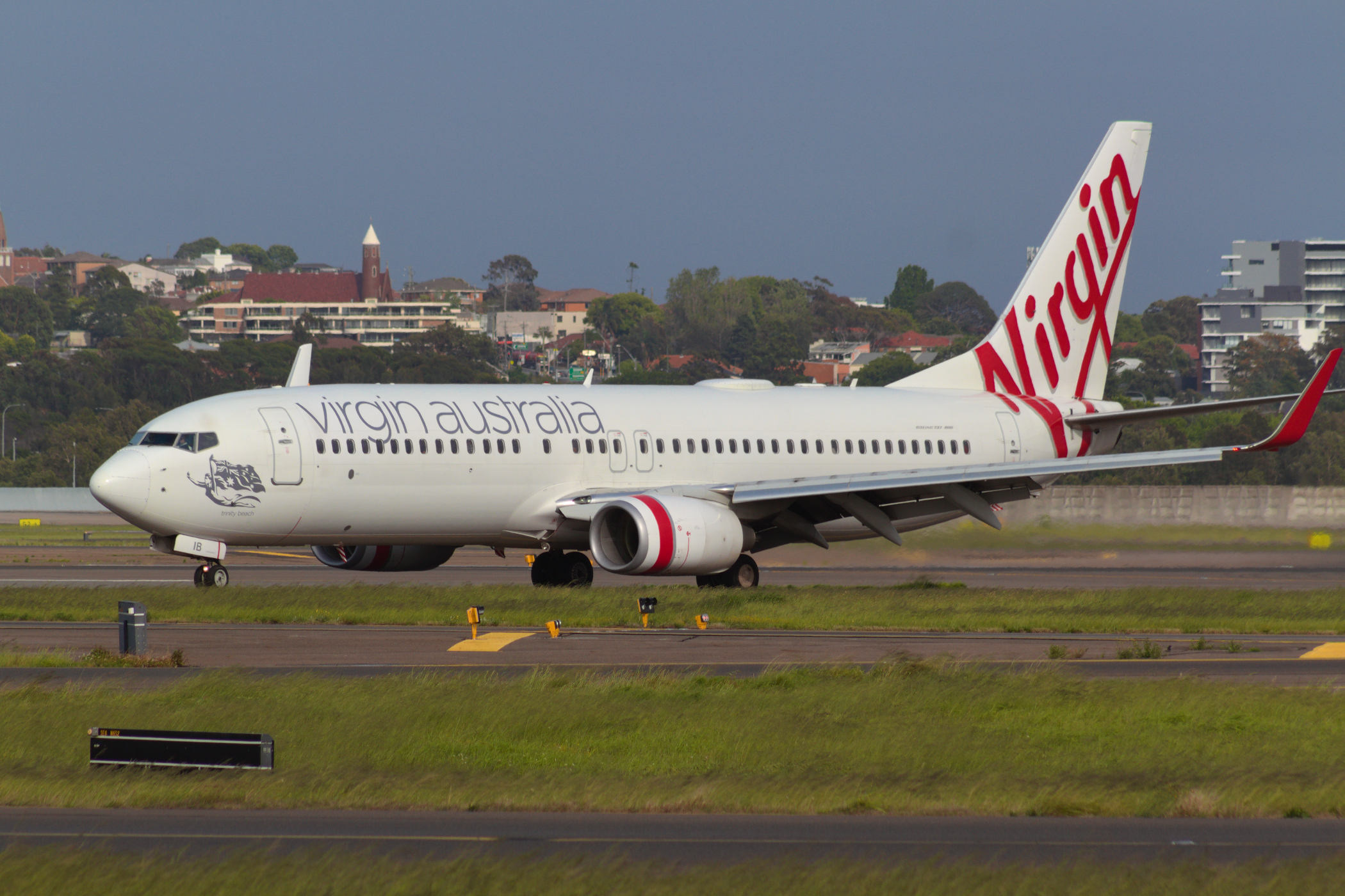 Virgin Australia Airlines Boeing 737-800 VH-YIB at Kingsford Smith