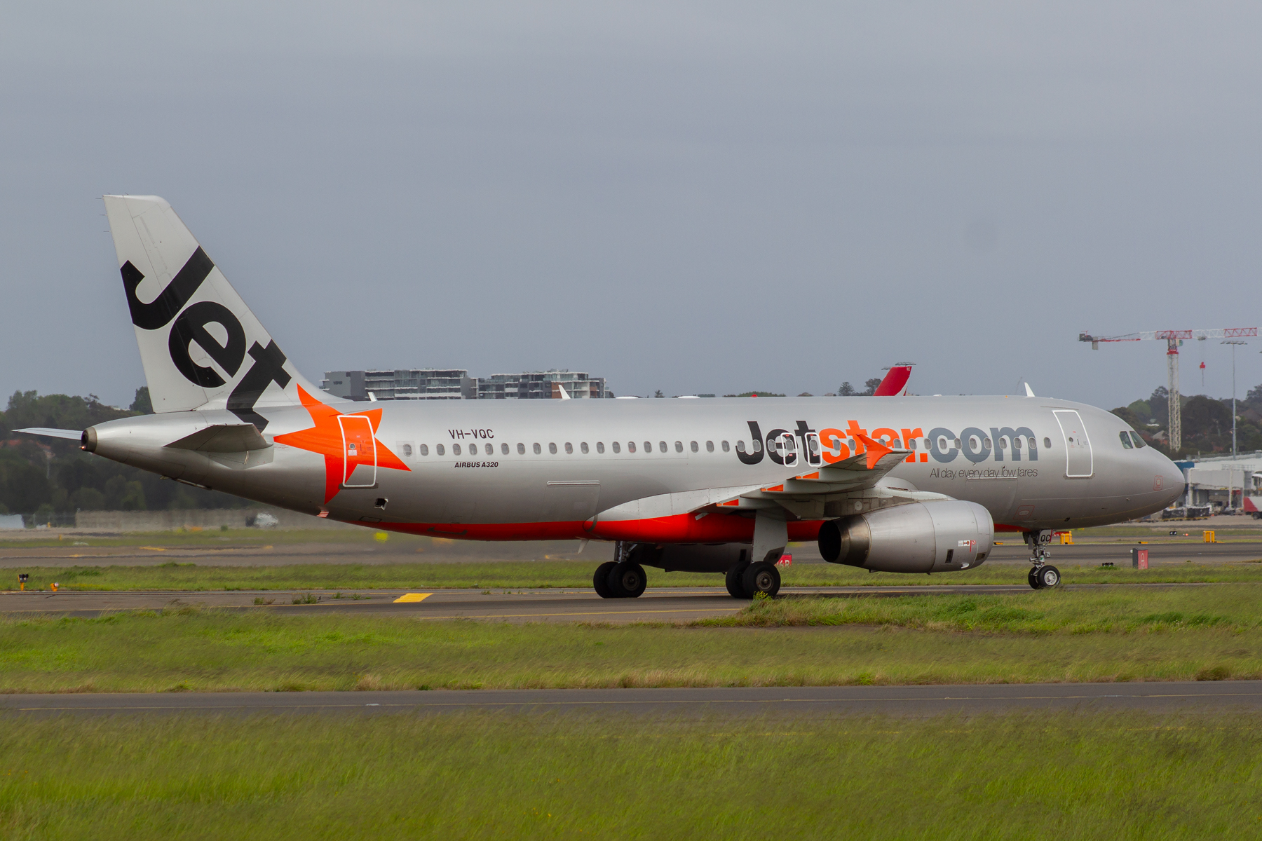 Jetstar Airways Airbus A320-200 VH-VQC at Kingsford Smith