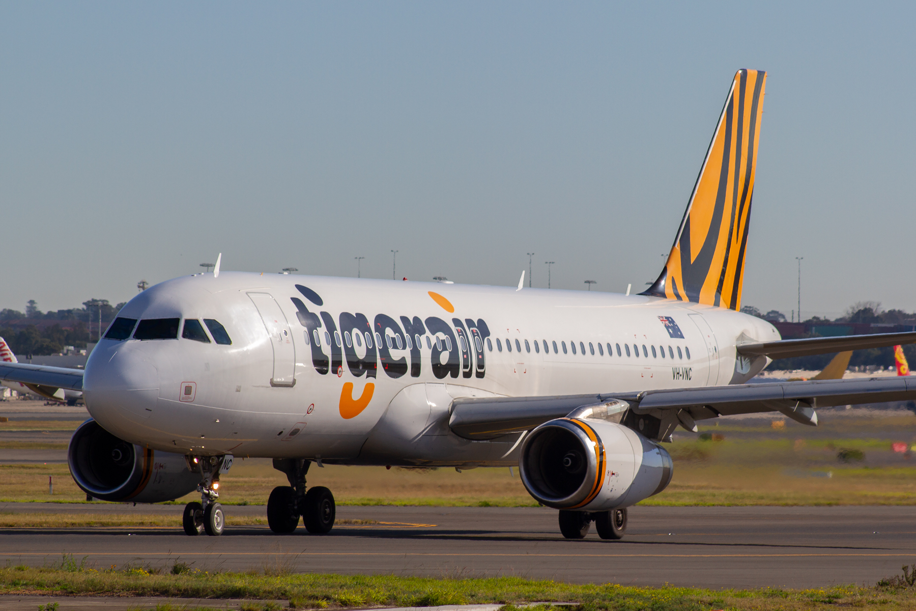 Tiger Airways Airbus A320-200 VH-VNC at Kingsford Smith