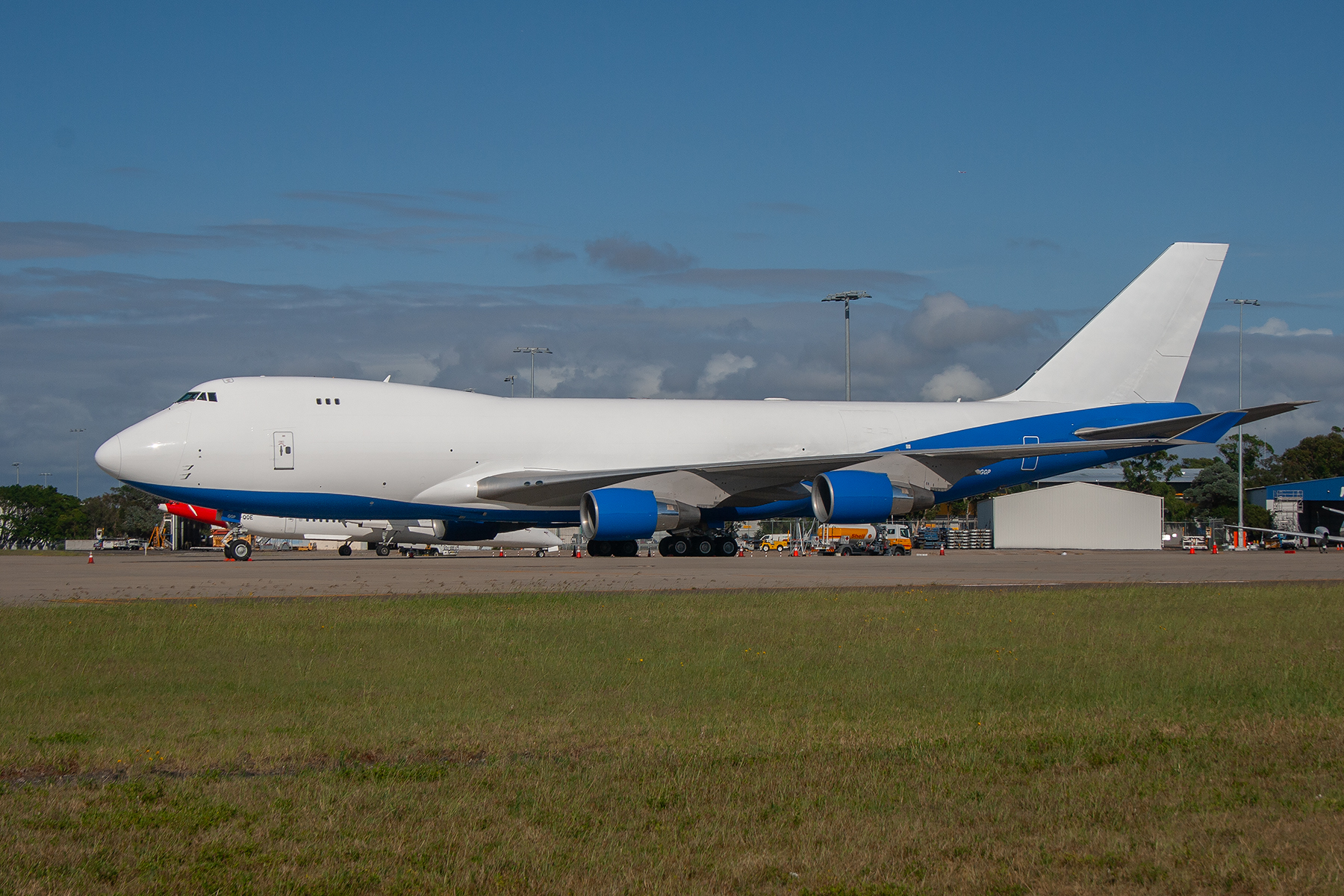 Dubai Air Wing Boeing 747-400F A6-GGP at Kingsford Smith