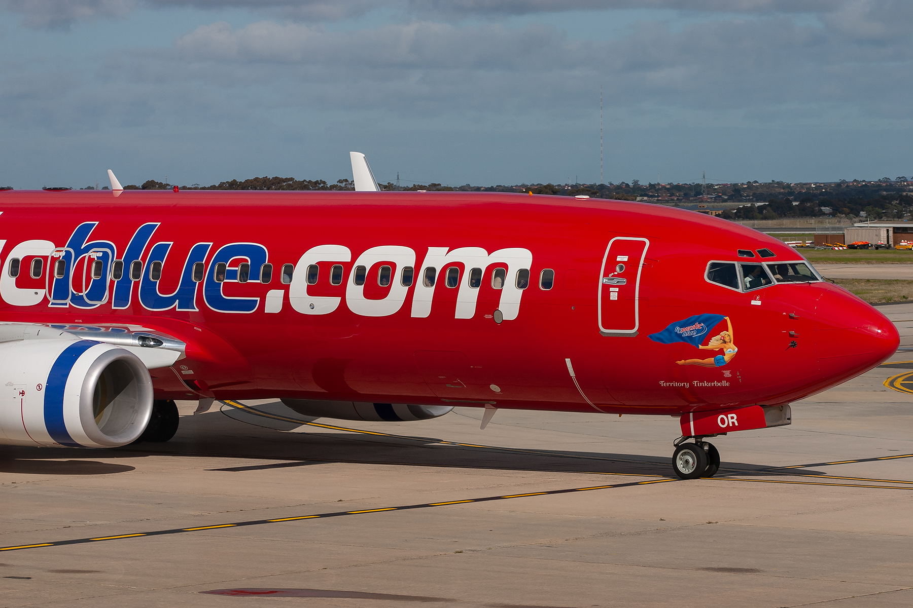 Virgin Blue Airlines Boeing 737-800 VH-VOR at Tullamarine