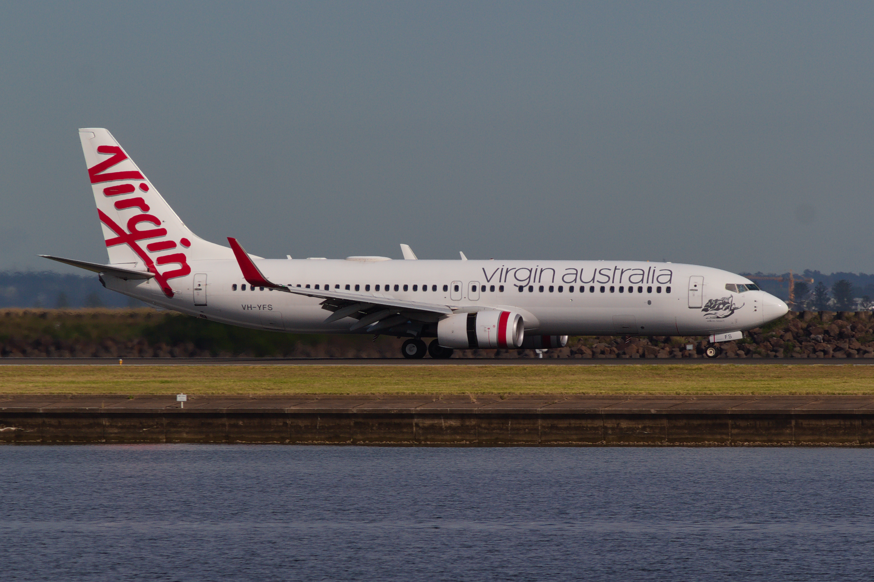 Virgin Australia Airlines Boeing 737-800 VH-YFS at Kingsford Smith