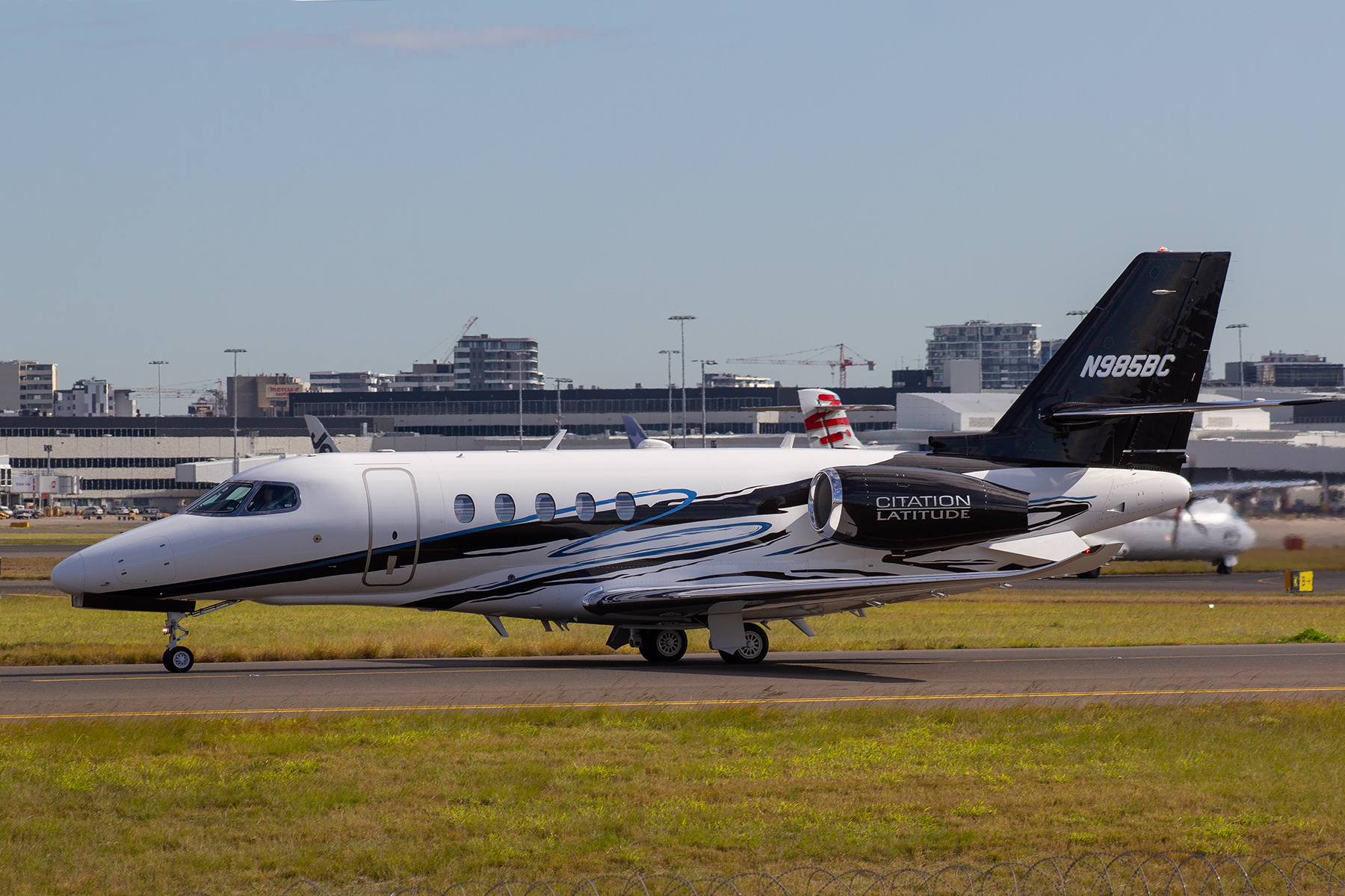 Textron Aviation Cessna Latitude N985BC at Kingsford Smith