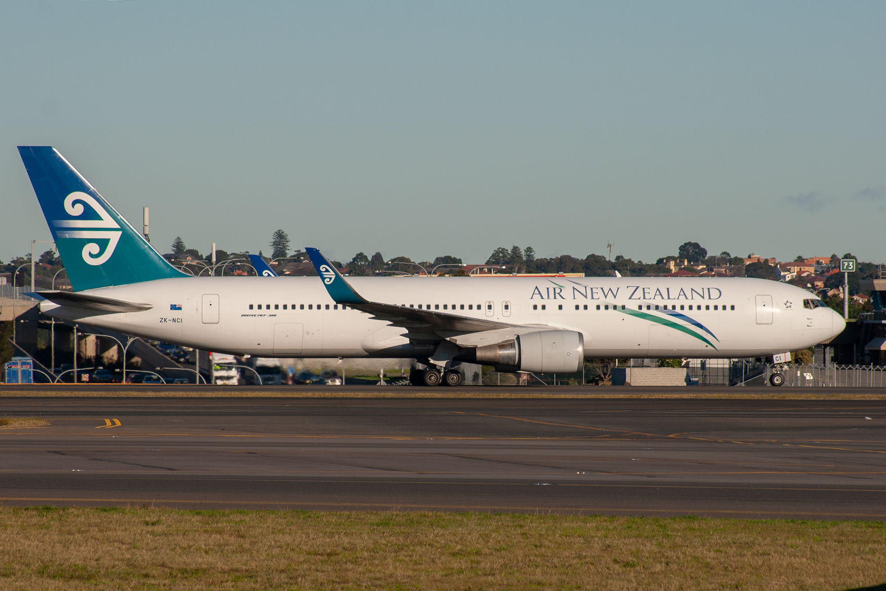 Air New Zealand Boeing 767-300 ZK-NCI at Kingsford Smith