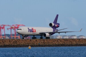 Federal Express McDonnell Douglas MD11F N609FE at Kingsford Smith