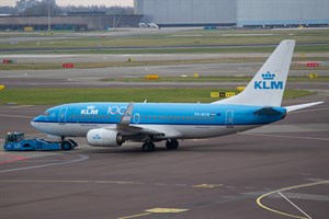 KLM Boeing 737-700 PH-BGW at Schiphol