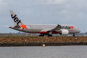 Jetstar Airways Boeing 787-800 VH-VKA at Kingsford Smith